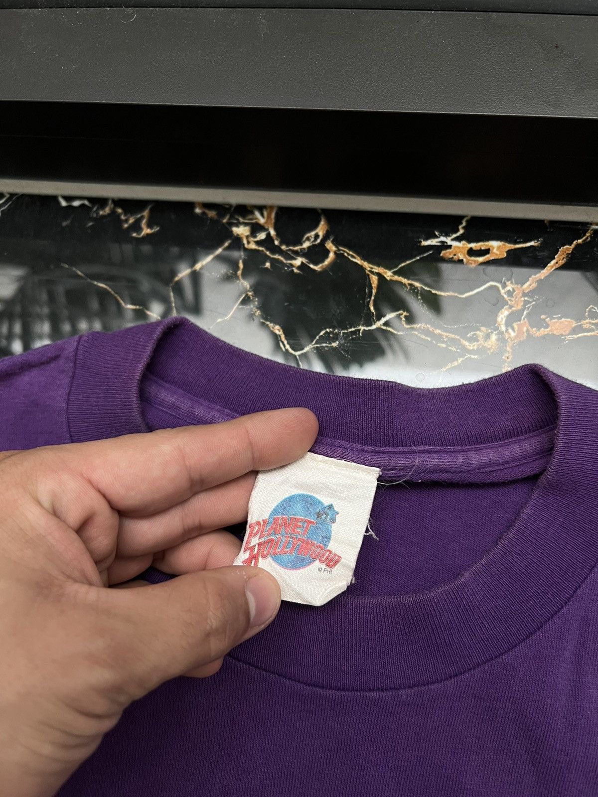 Planet Hollywood × Vintage 90’s PLANET HOLLYWOOD LAS VEGAS RETRO Y2K TEE RARE Size US L / EU 52-54 / 3 - 3 Thumbnail
