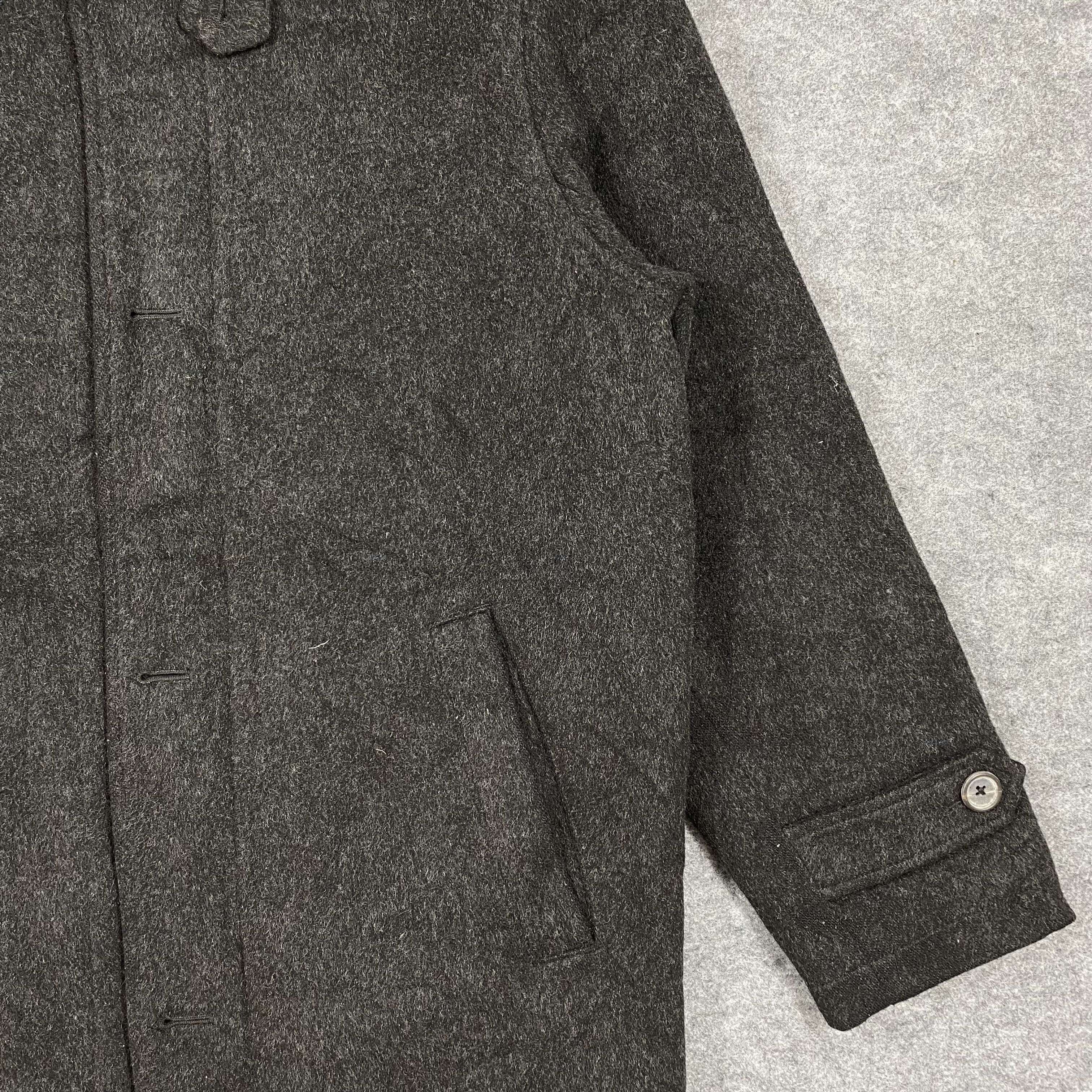 RRL Ralph Lauren vintage 90s polo ralph lauren wool trench coat jacket-J546 Size US M / EU 48-50 / 2 - 5 Thumbnail