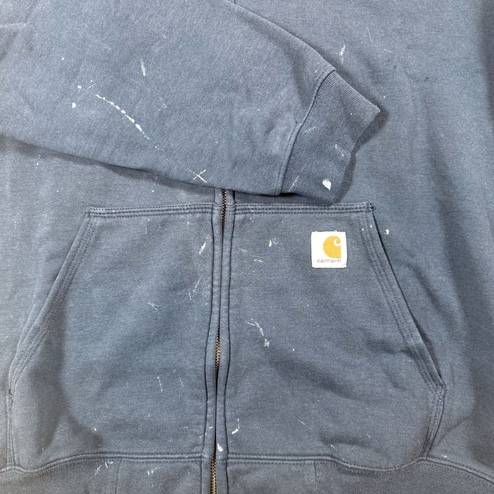 Carhartt VINTAGE Carhartt Hoodie Sweatshirt Full Zip Blue L Mens Y2K New England Aquarium Size US L / EU 52-54 / 3 - 4 Thumbnail