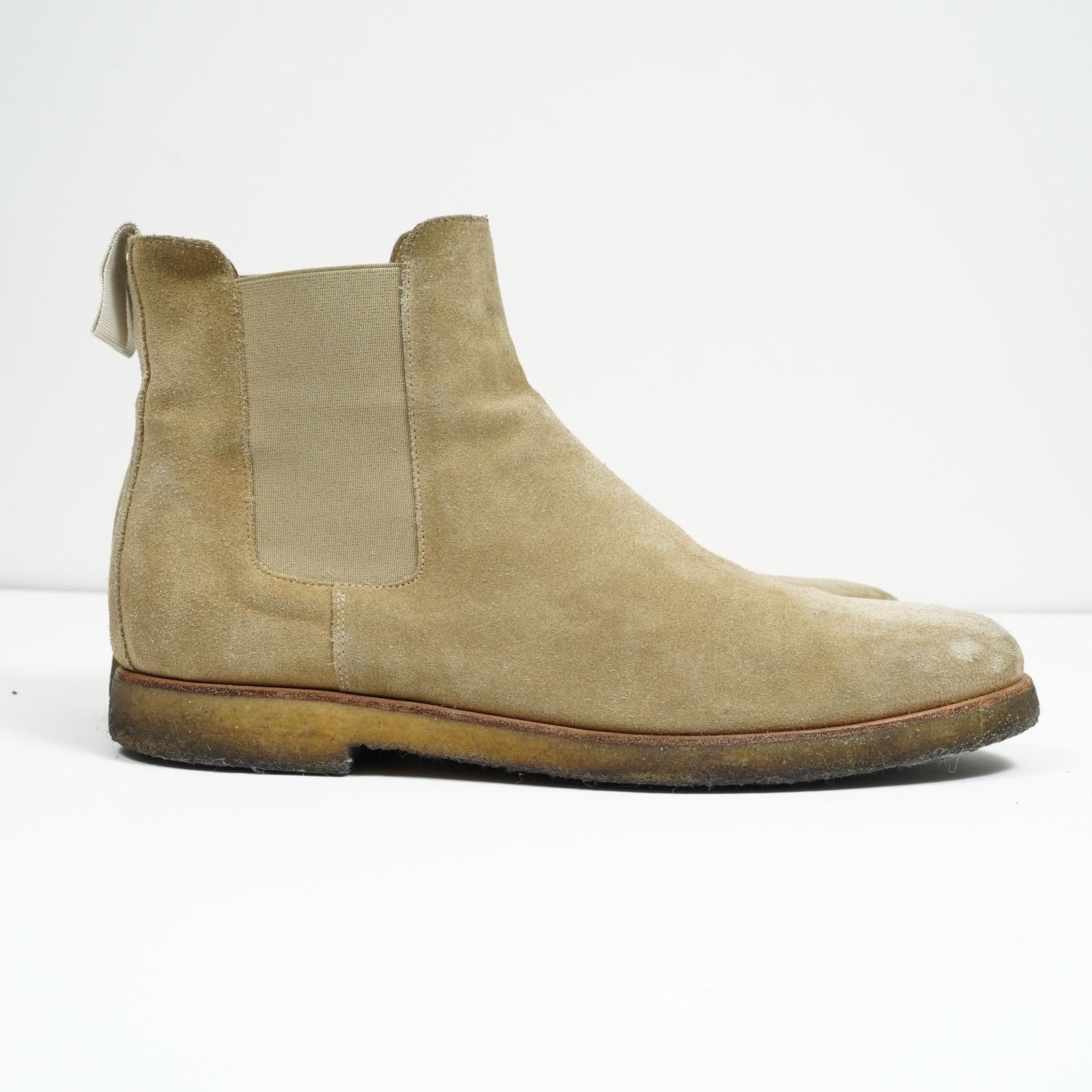 Common Projects Common Projects Suede Chelsea Boots beige EU 44 Size US 10.5 / EU 43-44 - 2 Thumbnail