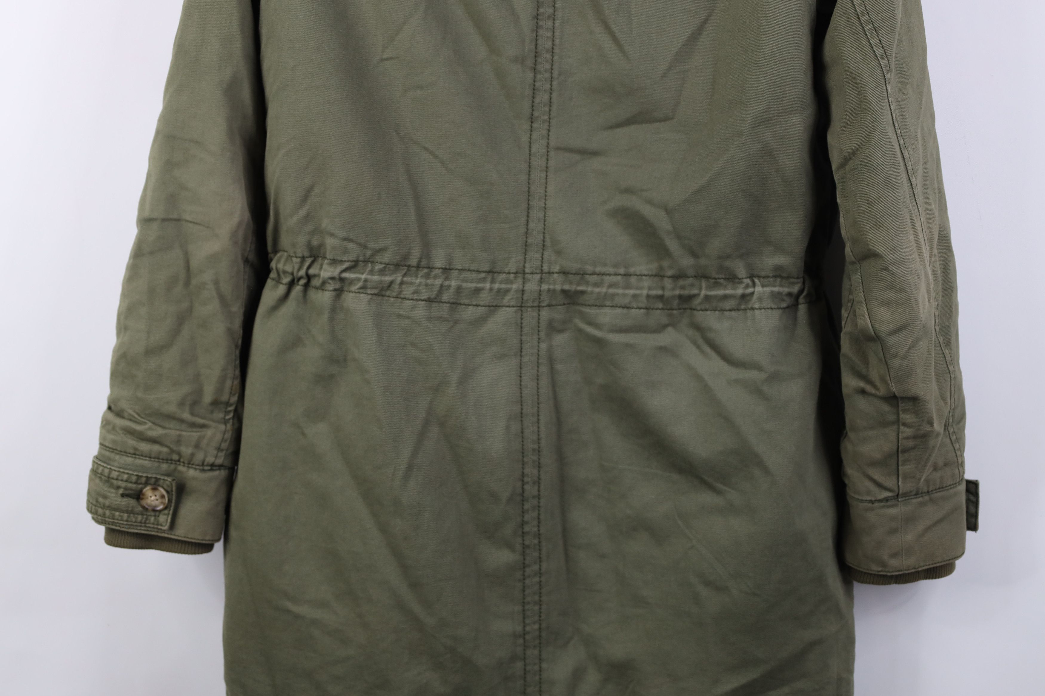 Abercrombie & Fitch Vintage Y2K Abercrombie & Fitch Lined Military Parka Jacket Size S / US 4 / IT 40 - 16 Thumbnail