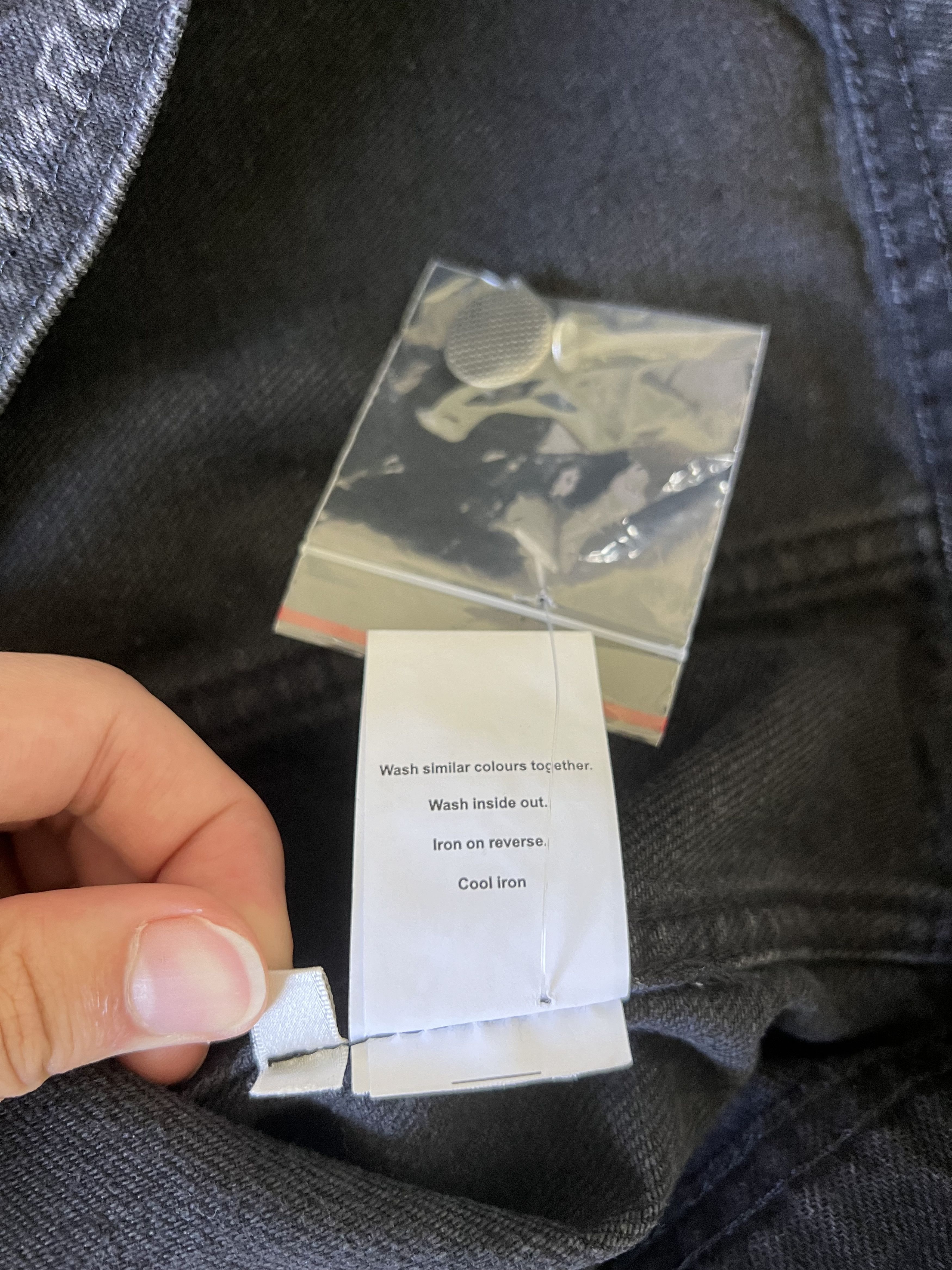 M+Rc Noir 💚 SS19 M+RC Noir Logo Denim Black Jacket Large NEW Size US L / EU 52-54 / 3 - 11 Thumbnail
