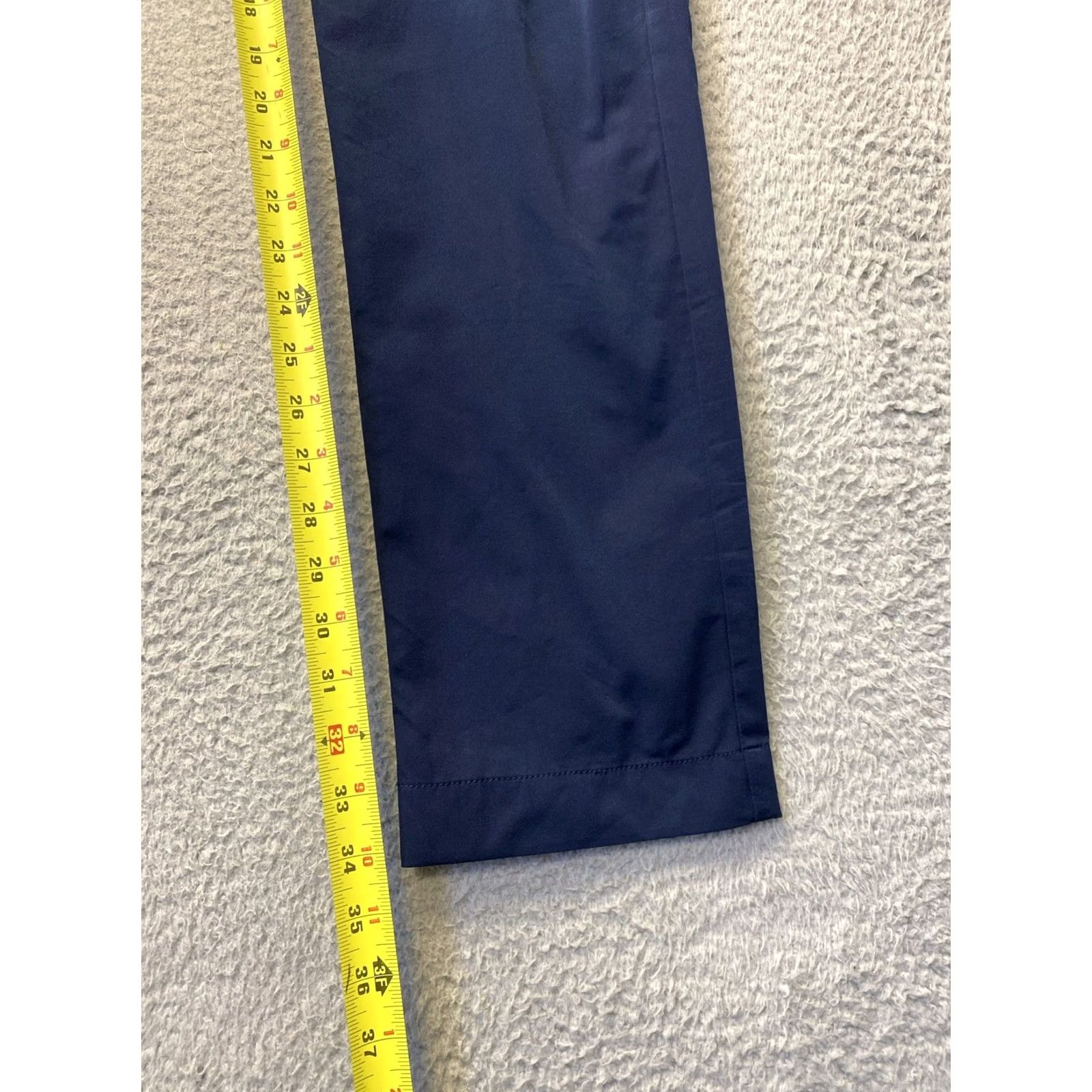 J.Crew J.CREW Chino Pants Mens 34x34 Navy Blue 100% Cotton Preppy Golf/0759 Pants Regular Blue Mens Size US 34 / EU 50 - 4 Thumbnail