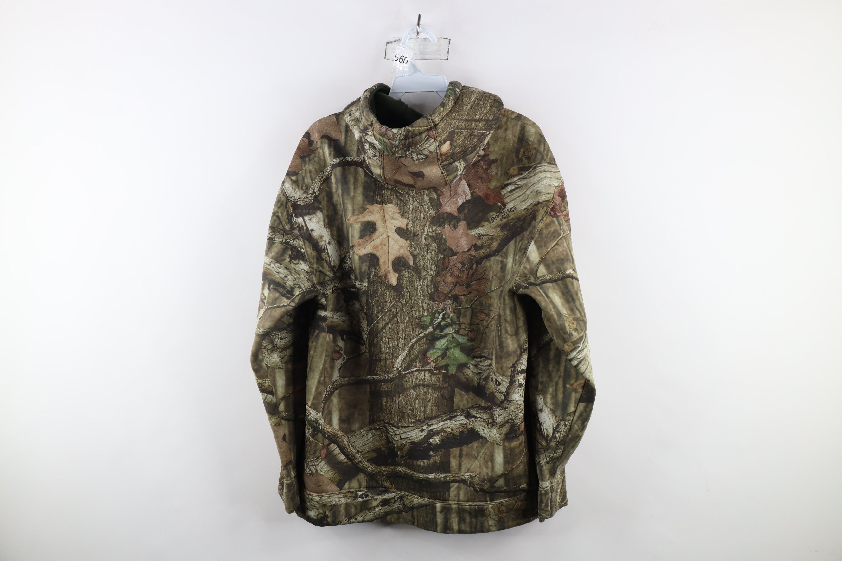 Under Armour × Vintage Under Armour Big Logo Infinity Camouflage Hoodie Sweatshirt Size US S / EU 44-46 / 1 - 10 Thumbnail
