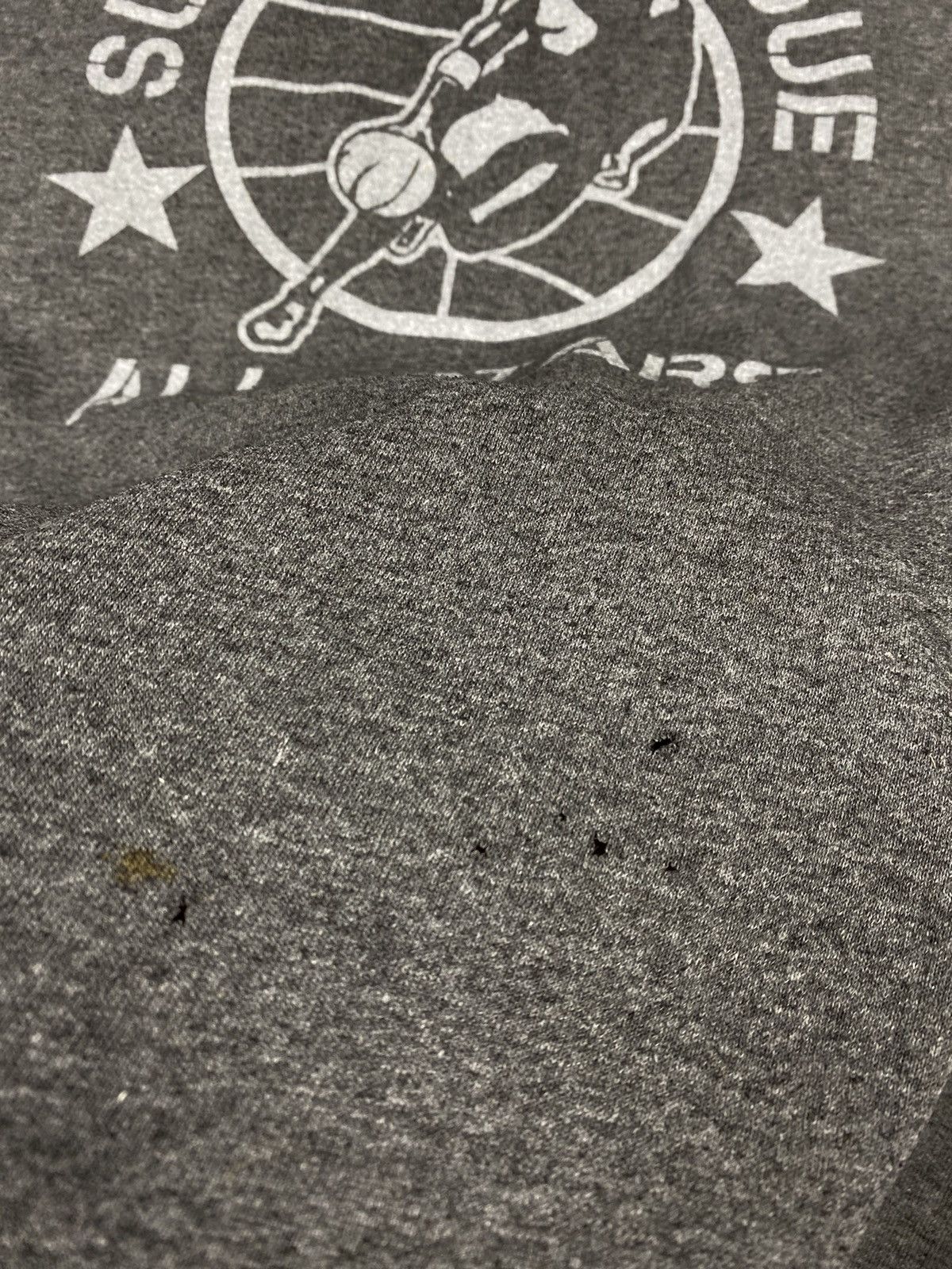 Vintage Vintage 90s Nike Basketball Summer League All Stars Tee y2k Size US M / EU 48-50 / 2 - 9 Thumbnail