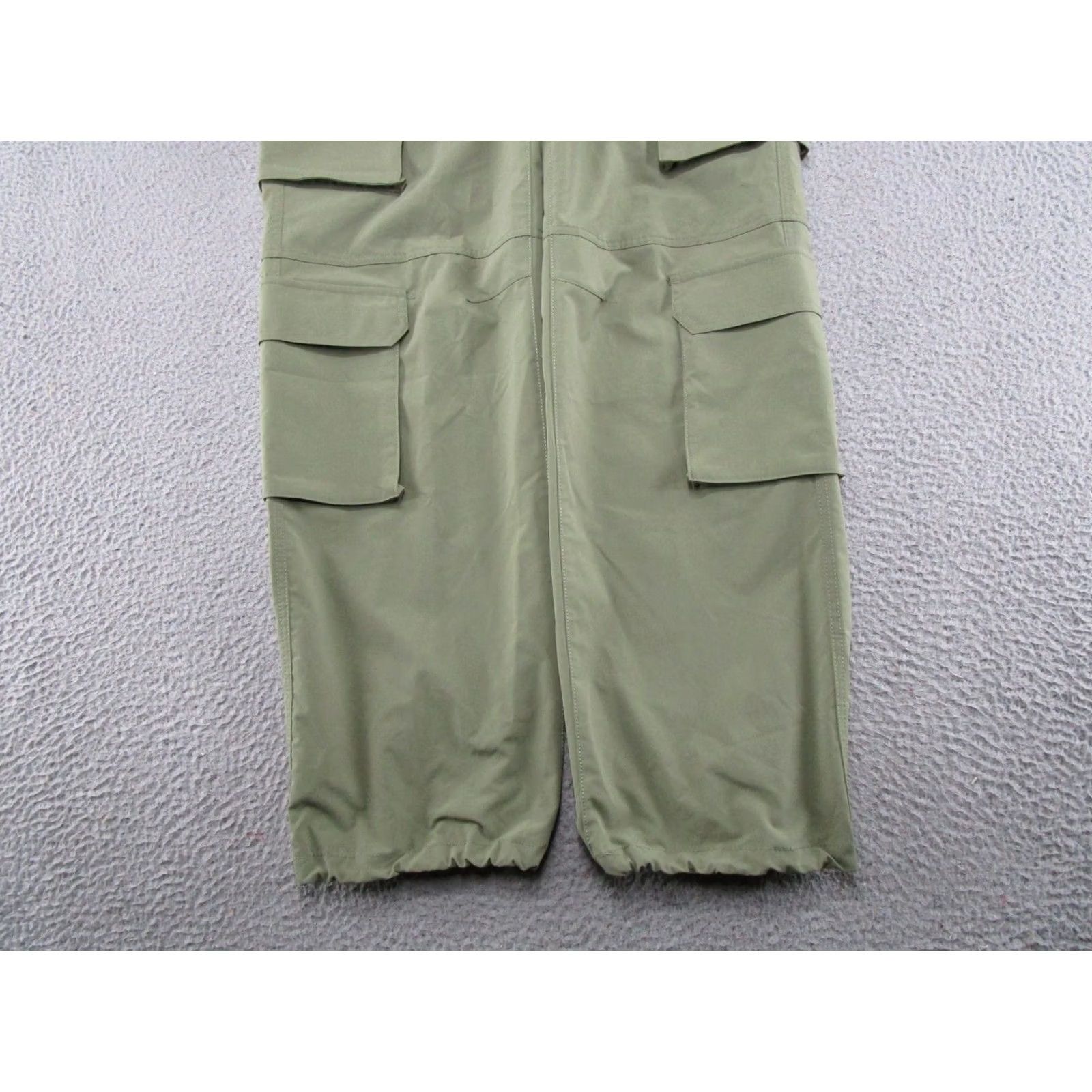 Vintage Love Tree Cargo Pants Baggy Green Elastic Waist Women’s L Size Pants Size 36" / US 14 / IT 50 - 2 Thumbnail