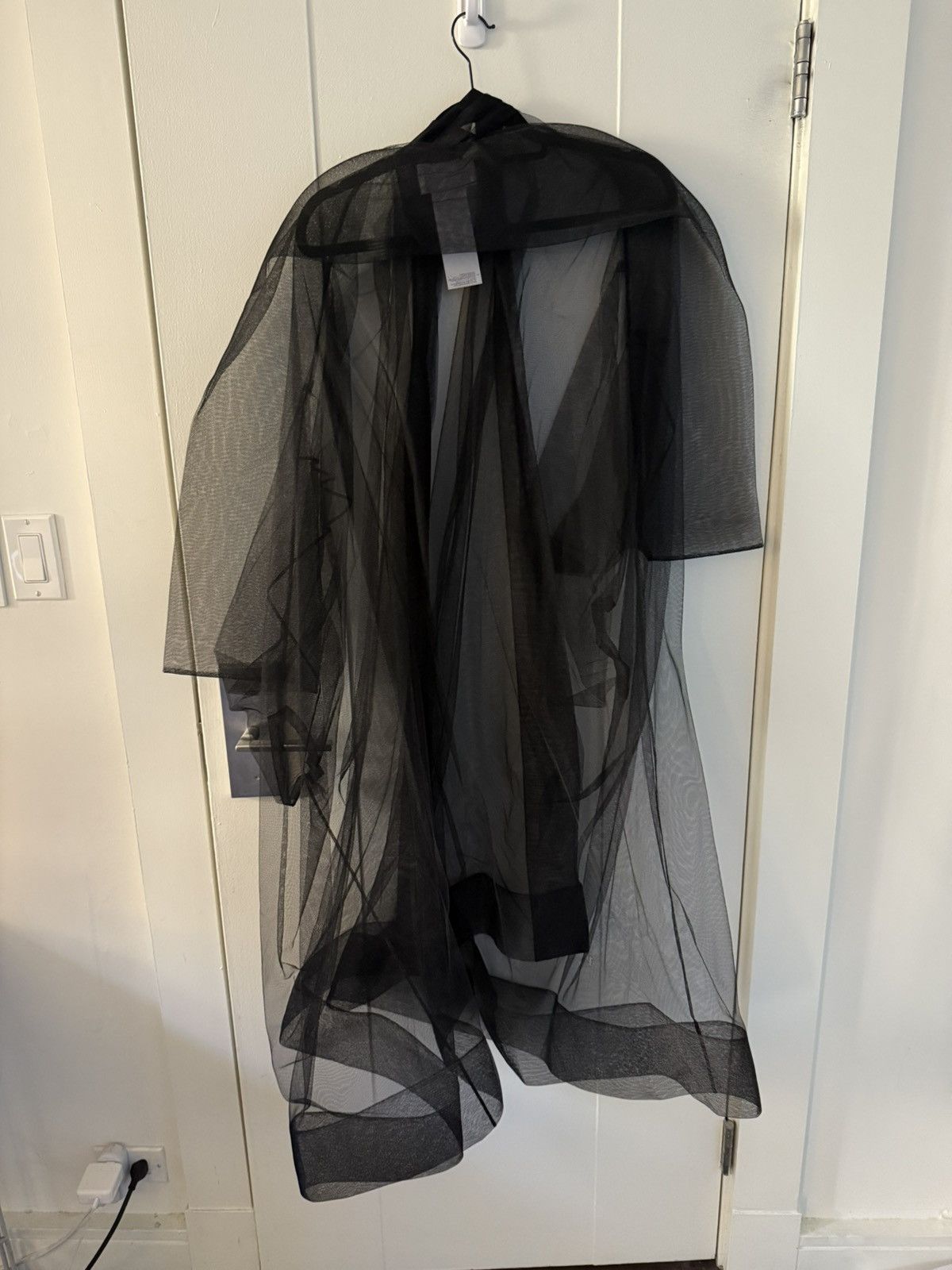 Maison Margiela Oversized Tulle coat Size US L / EU 52-54 / 3 - 3 Thumbnail