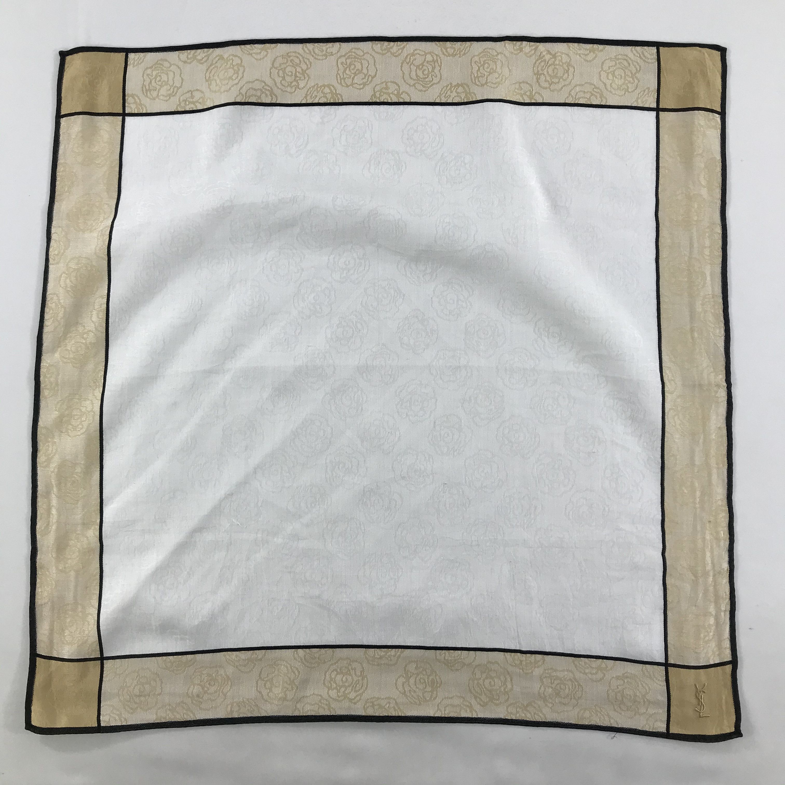 Vintage × Yves Saint Laurent Yves Saint Laurent Bandana / Handkerchief/Neckerchief -S1352 Size ONE SIZE - 1 Thumbnail