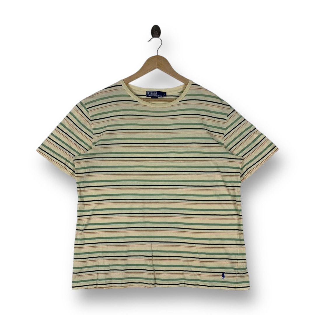 Polo Ralph Lauren Vintage Polo Ralph Lauren Striped Tee Size US L / EU 52-54 / 3 - 1 Thumbnail