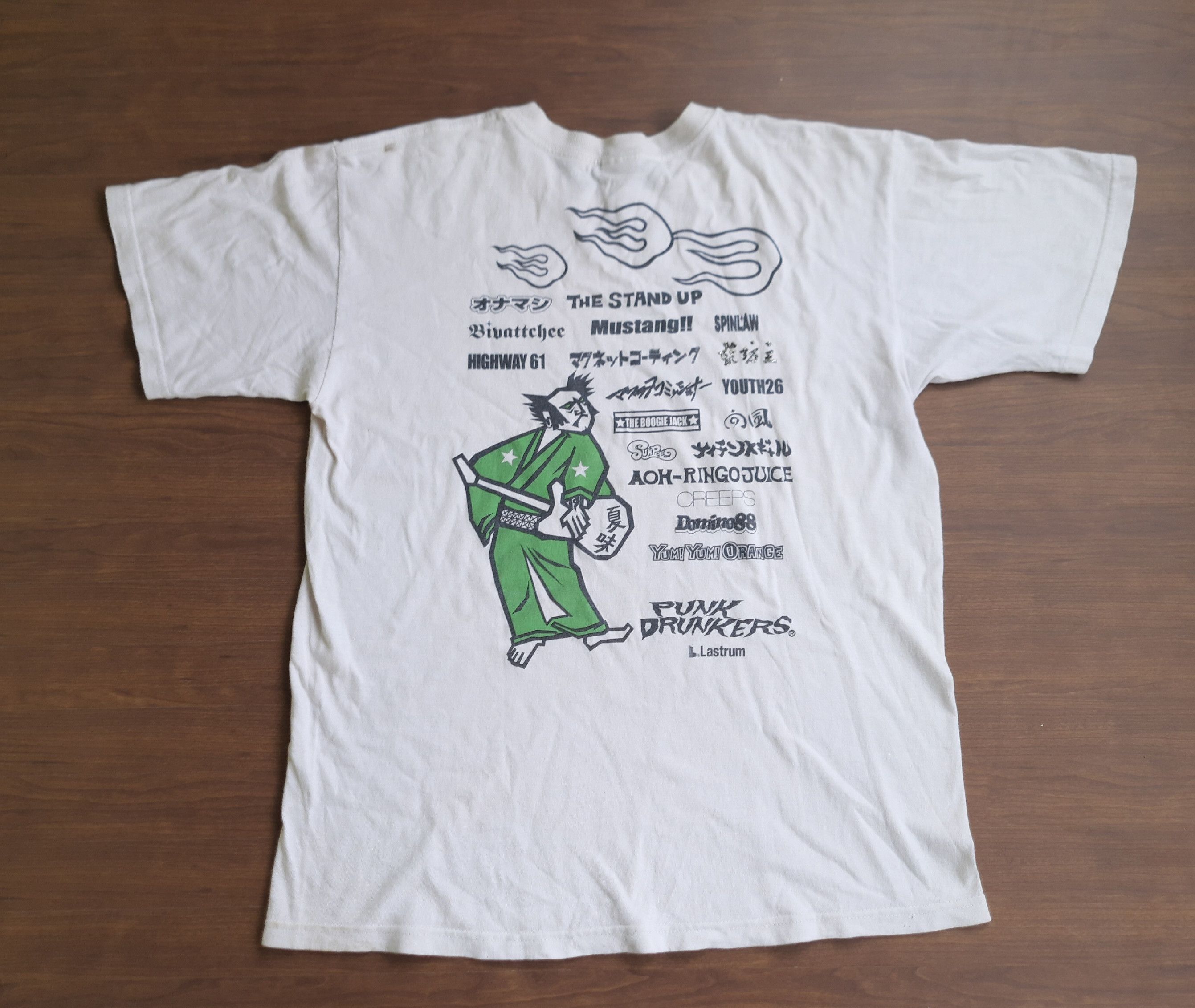 Band Tees Y2K PUNKCHIPS JAPAN PUNK DRUNKERS T-Shirt Size US M / EU 48-50 / 2 - 1 Thumbnail