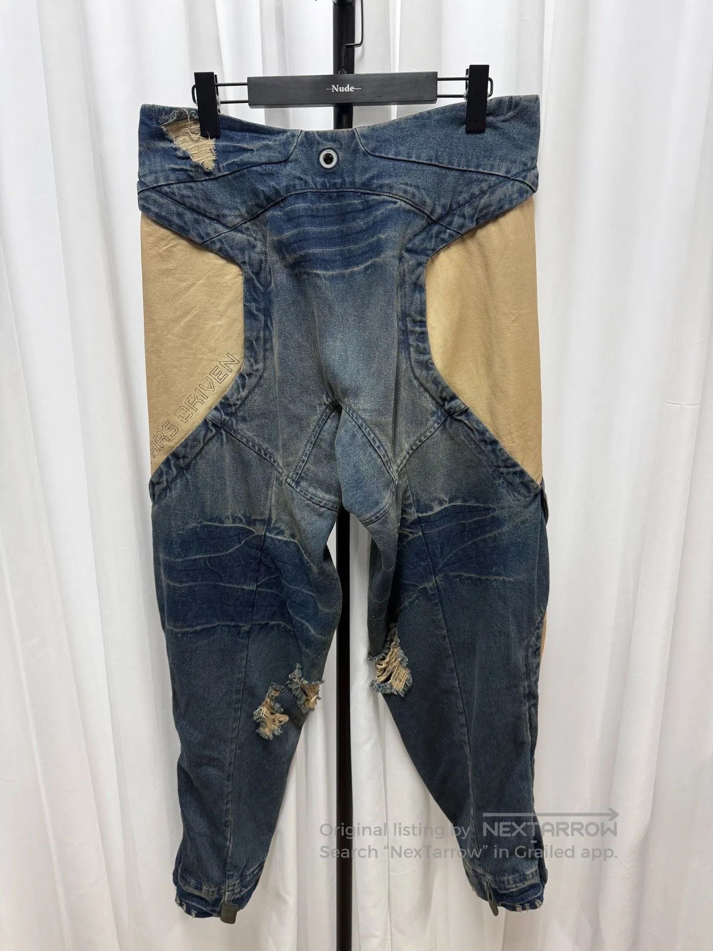 Hamcus hamcus S.O.D.A. Blue Heavy Wash Jeans. Size US 36 / EU 52 - 6 Thumbnail