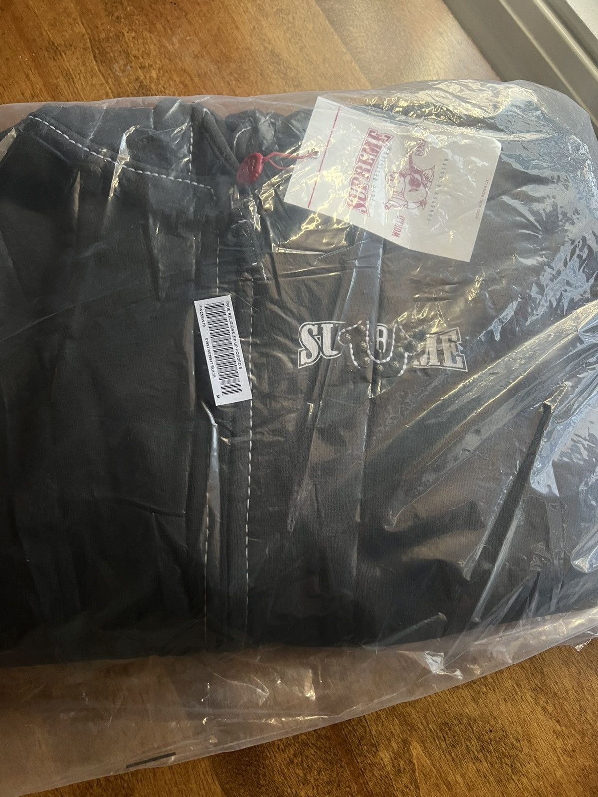 Supreme × True Religion Supreme True Religion Zip Up Hooded Sweatshirt Black FW25 Size US M / EU 48-50 / 2 - 4 Thumbnail
