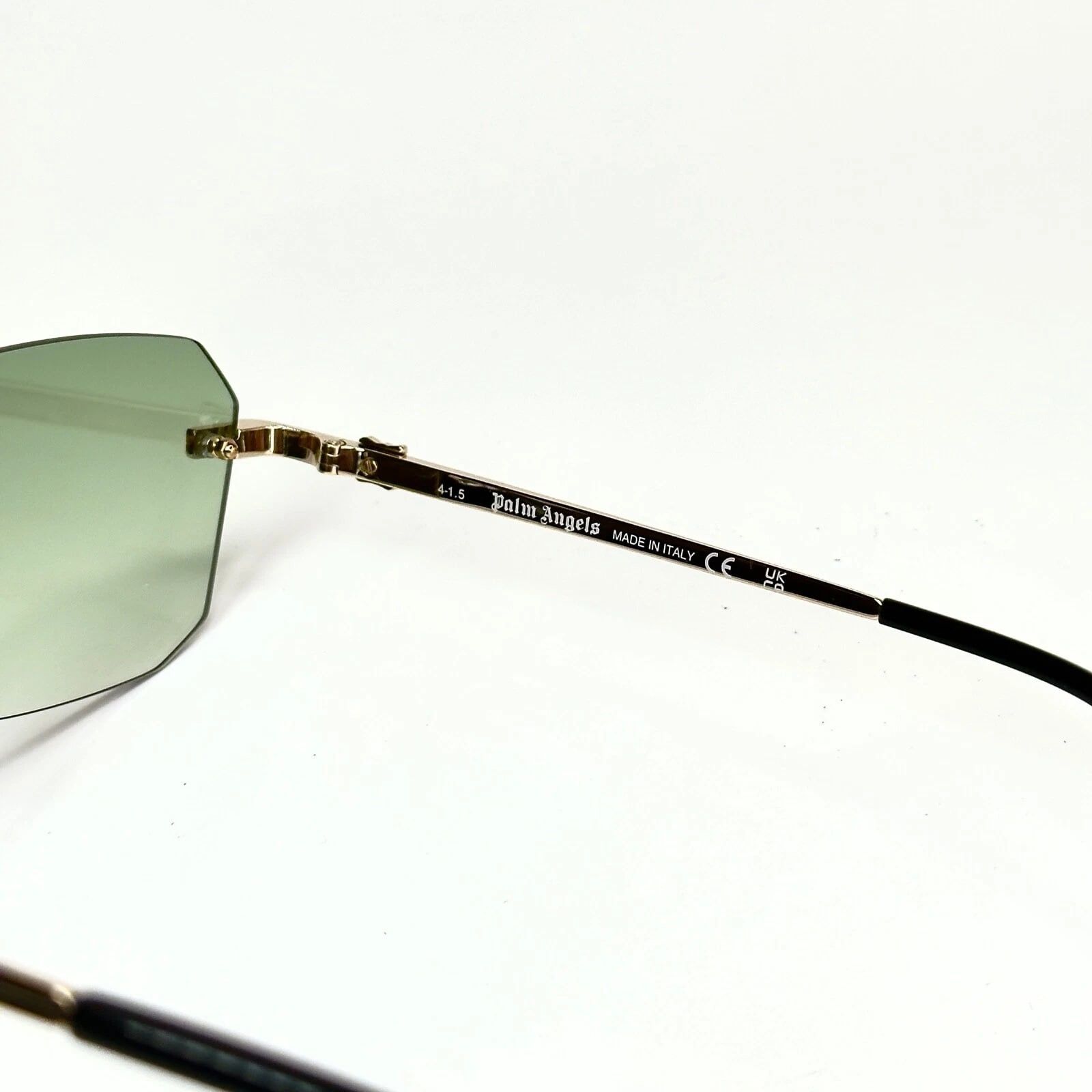 Palm Angels PALM ANGELS PERI10G 10G QUARTZ Narrow Geometric Sunglasses Size ONE SIZE - 7 Thumbnail