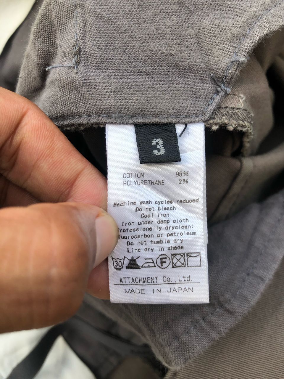 Attachment Kazuyuki Kumagai Attachment Pants Size US 32 / EU 48 - 4 Thumbnail