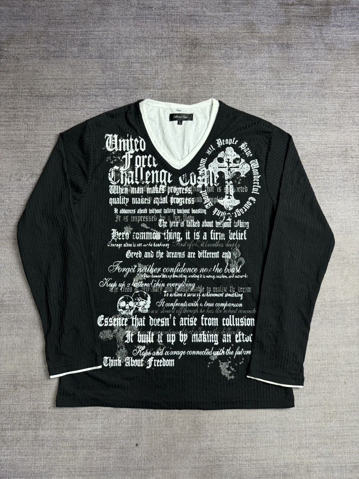 Le Grande Bleu (L.G.B.) TIME STEP IFSIX STYLE LONG SLEEVE Size US L / EU 52-54 / 3 - 1 Thumbnail