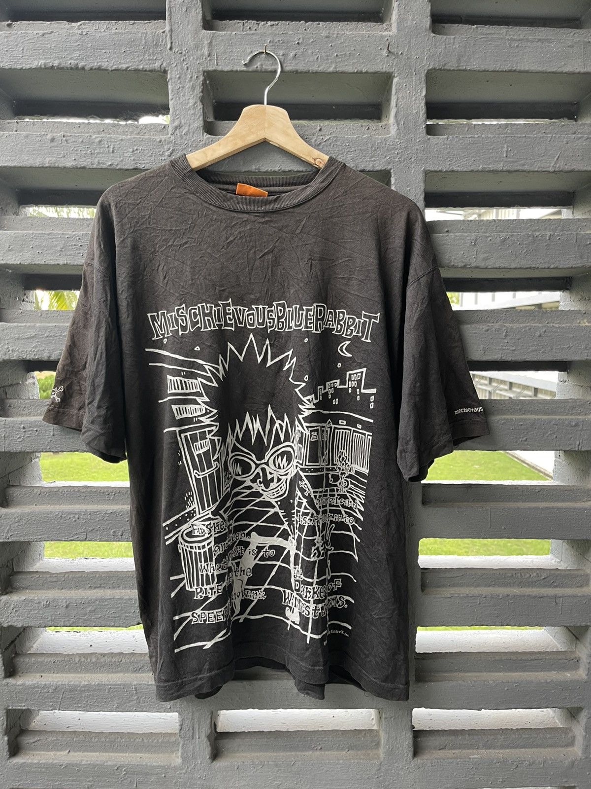 Japanese Brand × Vintage Sun faded Mischievous t-shirt📸 Size US L / EU 52-54 / 3 - 1 Thumbnail
