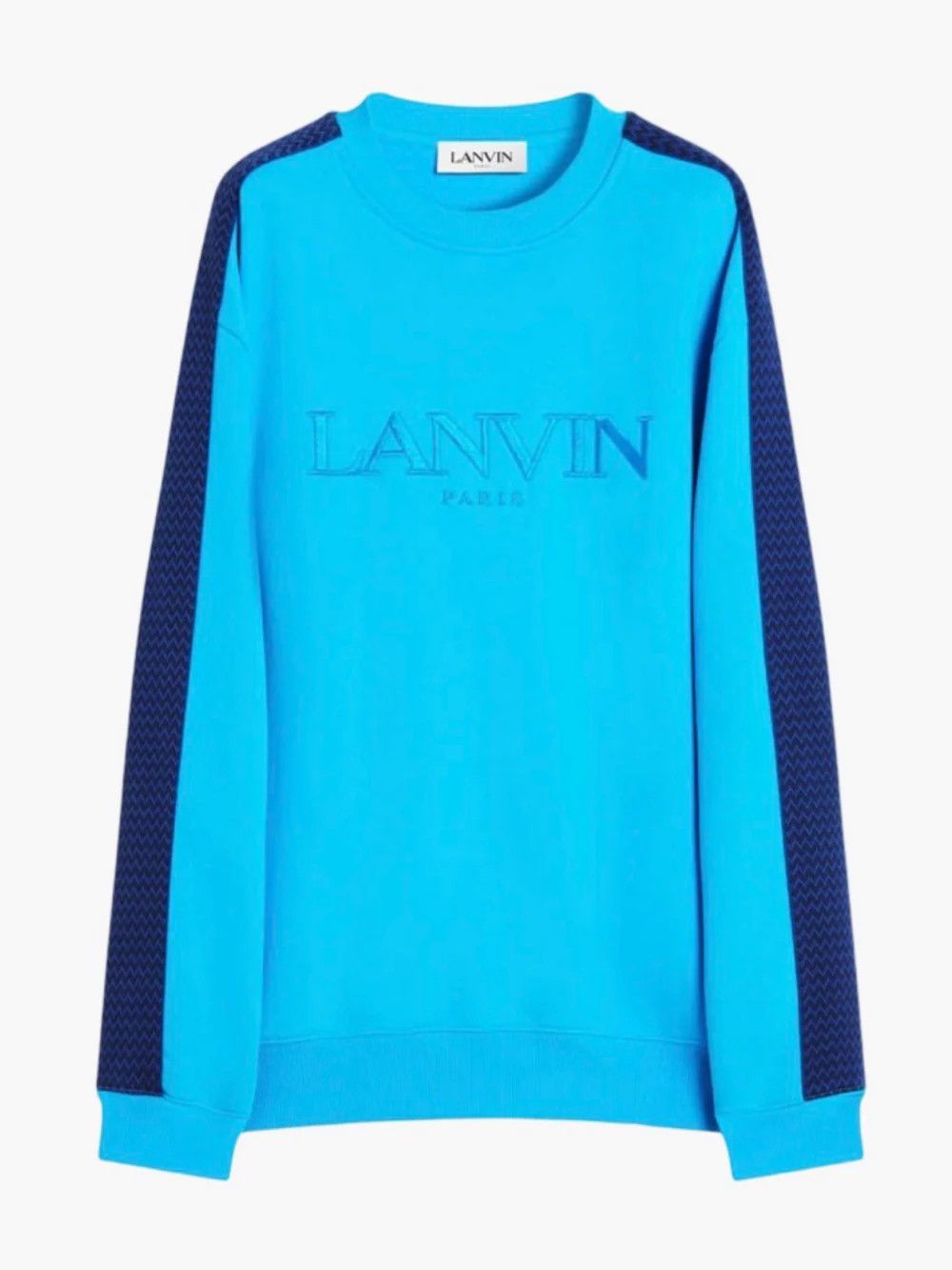 Lanvin o1mle0426 Side Lanvin Embroidered Loose-Fitting Sweatshirt Size US M / EU 48-50 / 2 - 1 Thumbnail