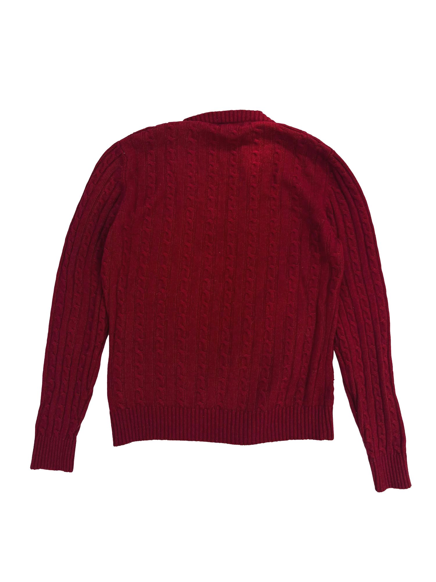 Burberry ⚡️QUICK SALE⚡️ Burberry Red Cable Knit Size S / US 4 / IT 40 - 2 Thumbnail