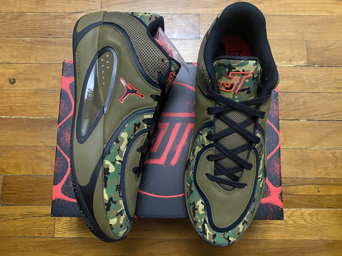 Jordan Brand Size 11 - Jordan Tatum 4 ASW First Ring Camo Green Men’s Size US 11 / EU 44 - 9 Thumbnail