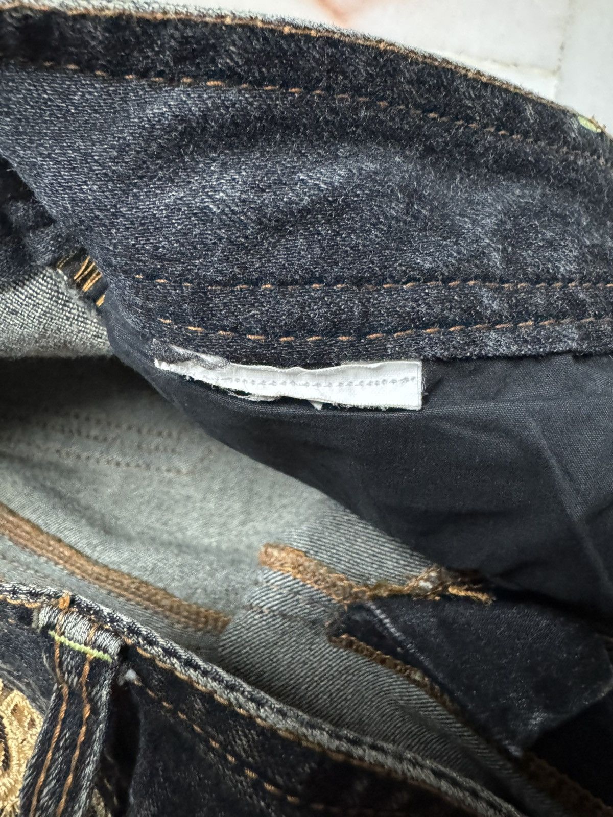 Tornado Mart flared darkwash archive japanese denim Size US 28 / EU 44 - 11 Thumbnail
