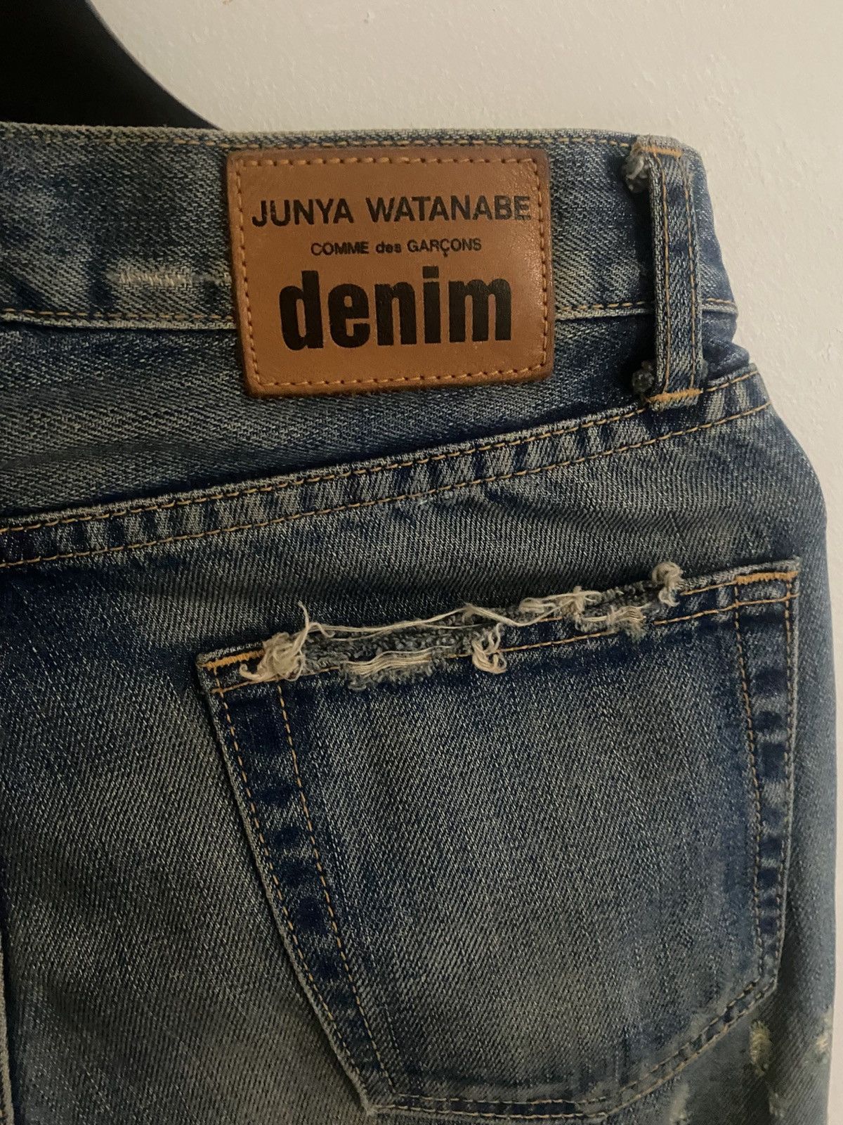 Junya Watanabe Junya Watanabe AW05 Destroyed Jeans Size US 28 / EU 44 - 4 Thumbnail