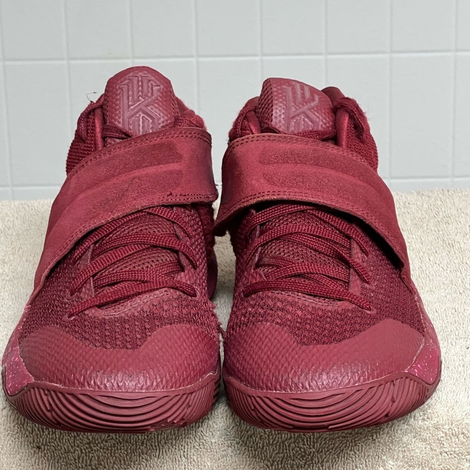 Nike Nike Kyrie 2 "Red Velvet" Shoes Youth 6Y Red Athletic Size US 7.5 / IT 37.5 - 3 Thumbnail