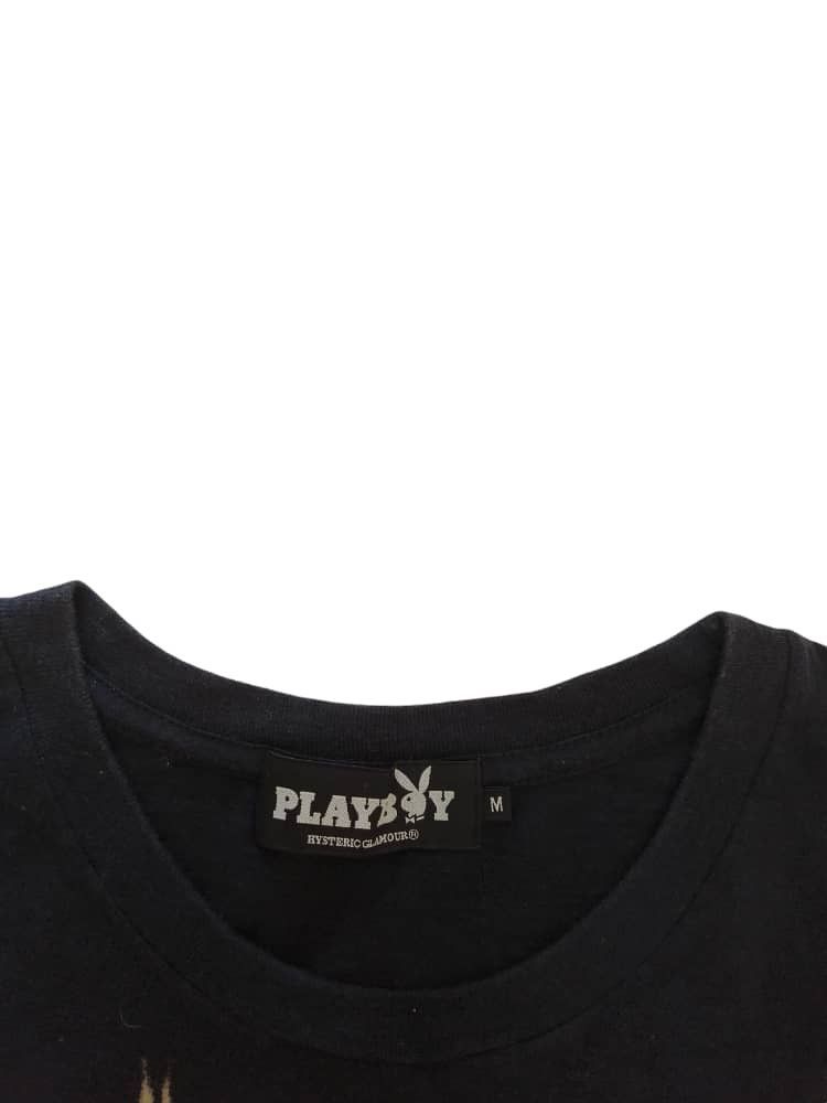 Hysteric Glamour × Playboy Rare Hysteric Glamour X Playboy Short Sleeve Shirt Black Size US M / EU 48-50 / 2 - 7 Thumbnail