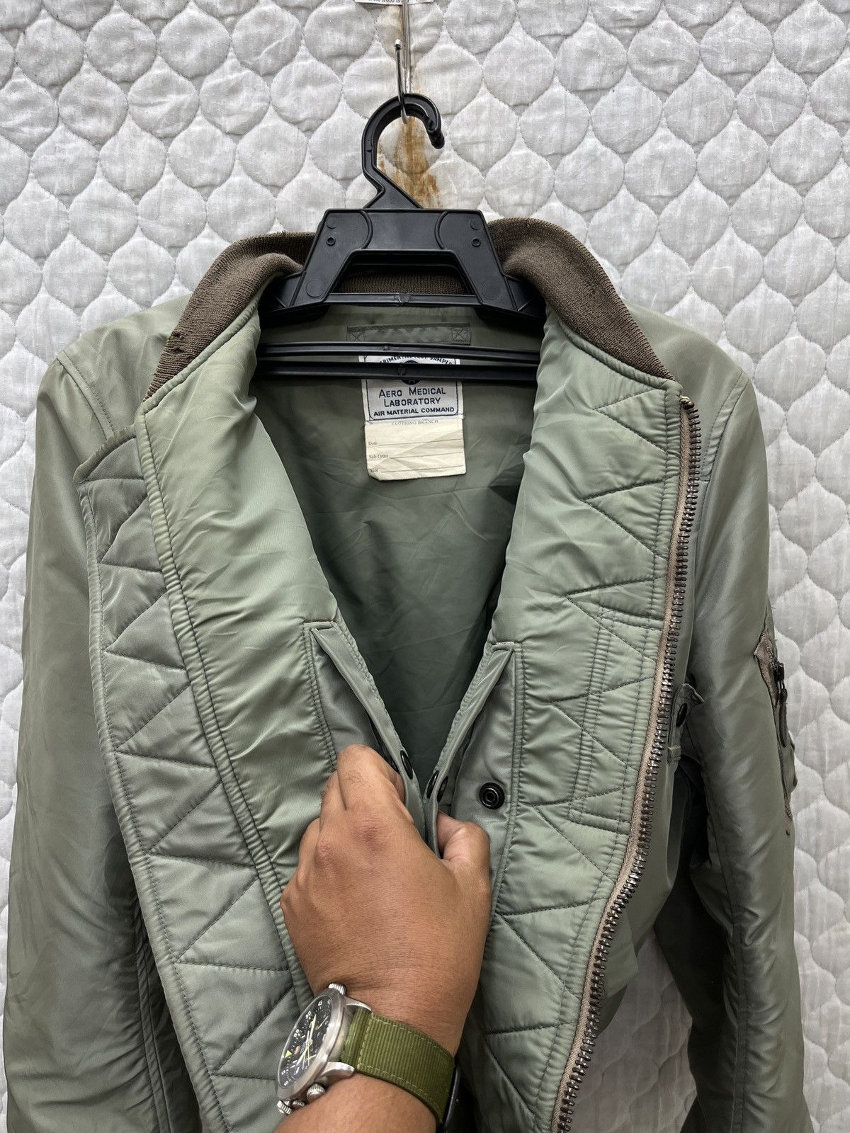 Buzz Rickson's 🔥🔥🔥STEALS VTG FARLEY ENTERPRISE MA1 BOMBER JACKET Size US M / EU 48-50 / 2 - 9 Thumbnail