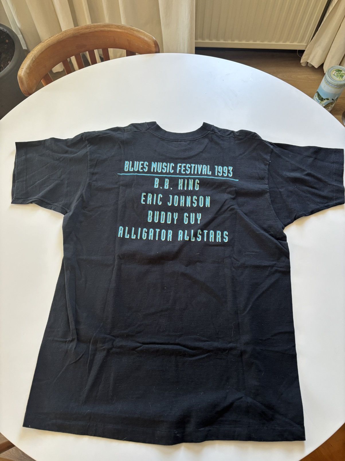 Vintage Chicago blues festival BB king tee 90s Size US XL / EU 56 / 4 - 7 Thumbnail