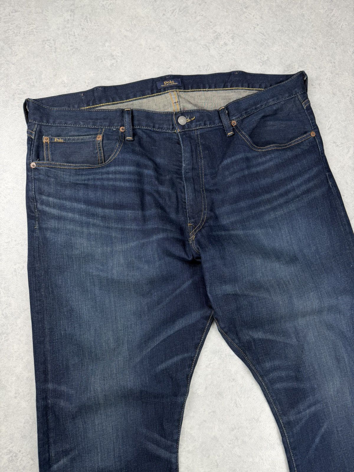 Polo Ralph Lauren Polo Ralph Lauren Varick Slim Straight Denim Jeans 40x32 Size US 40 / EU 56 - 3 Thumbnail