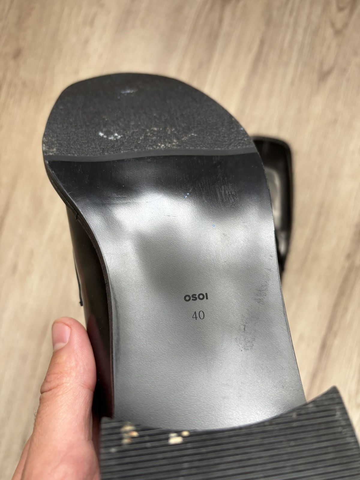 Other OSOI Black Derrick Loafers - Size 40, Minimalist Leather Size US 10 / IT 40 - 12 Thumbnail
