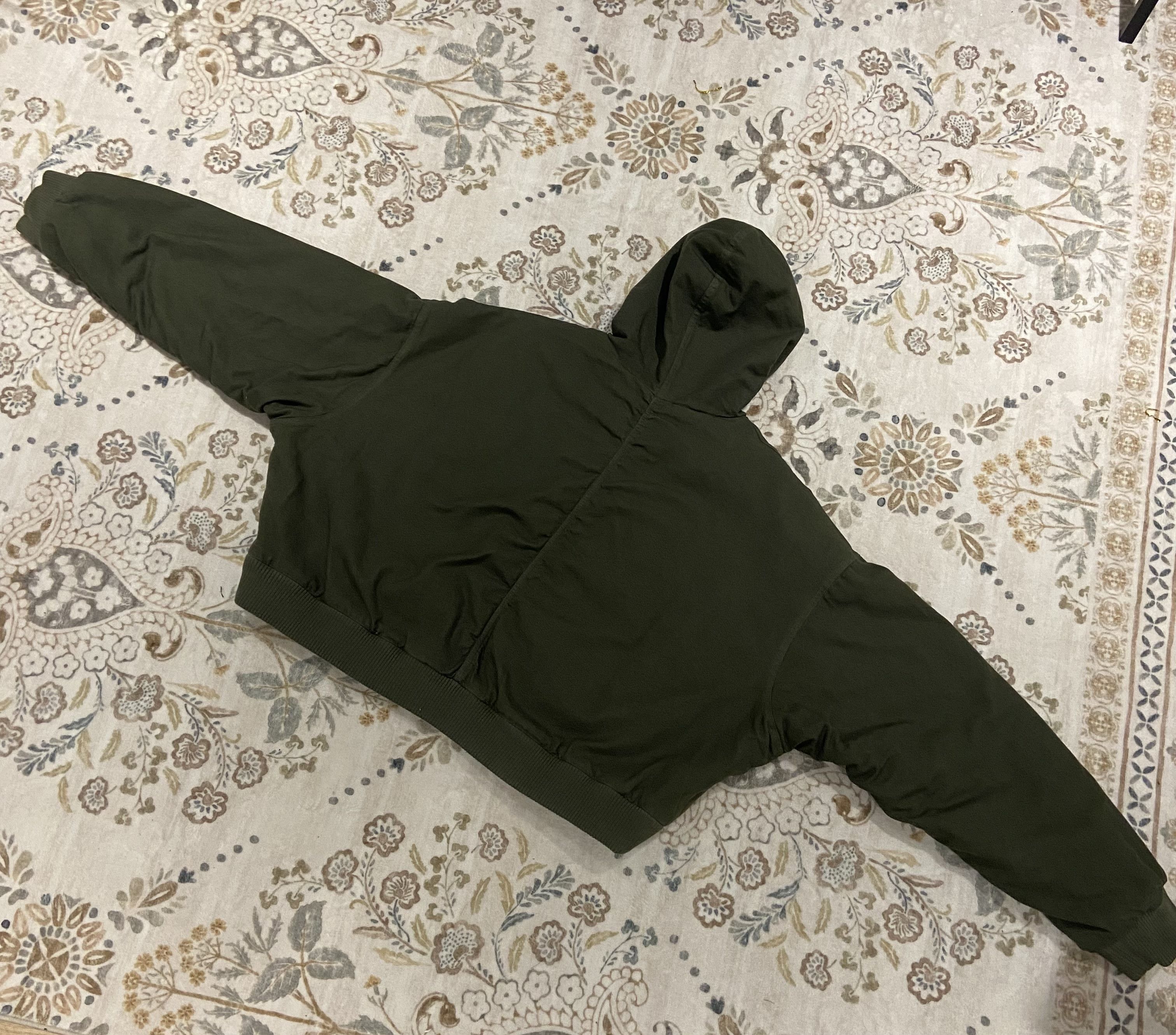 Jordan Brand × Travis Scott Travis Scott Hooded Canvas Jacket 'Cargo Khaki' Size XXL / US 16-18 / IT 52-54 - 3 Thumbnail
