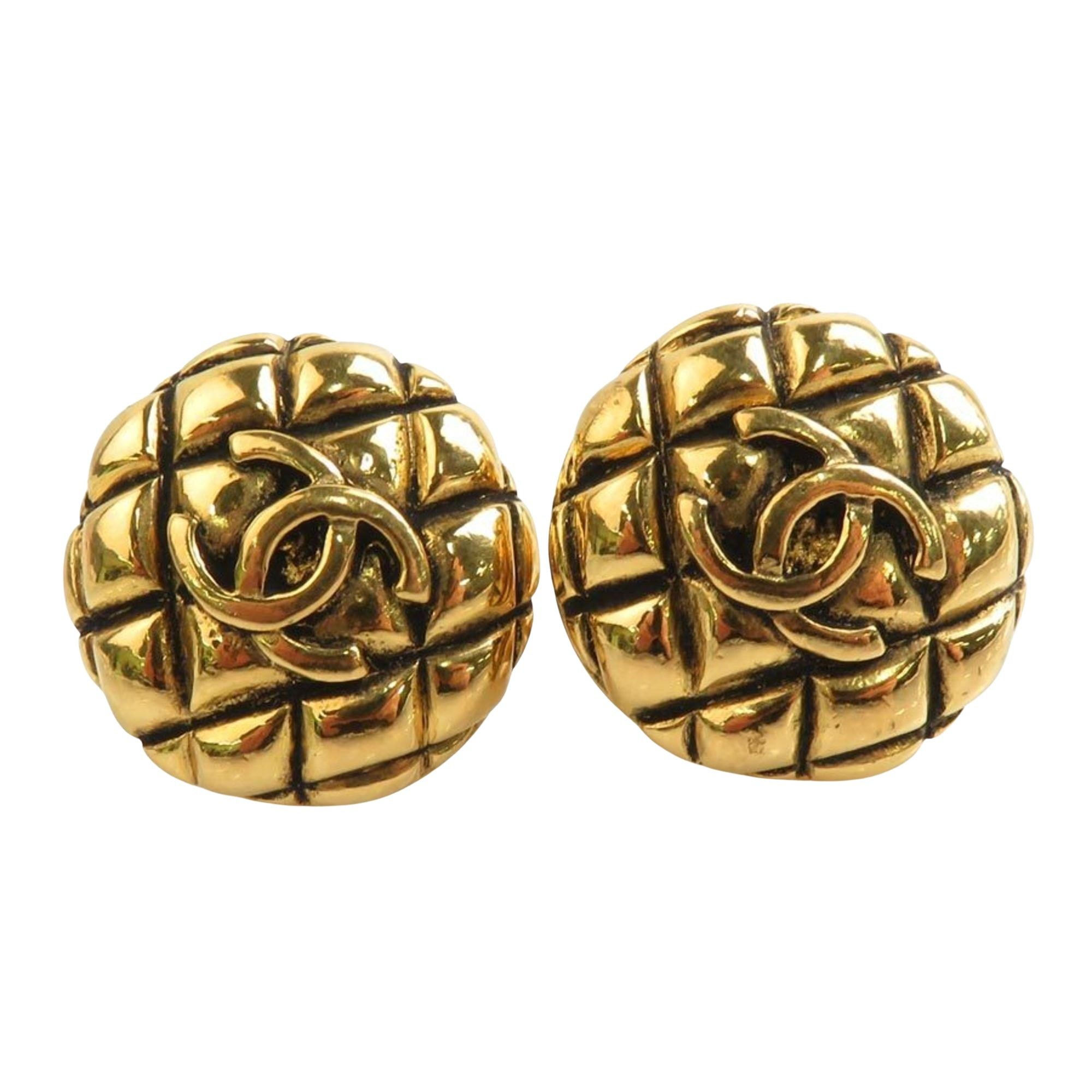 Chanel Chanel Coco Mark earring Size ONE SIZE - 1 Thumbnail