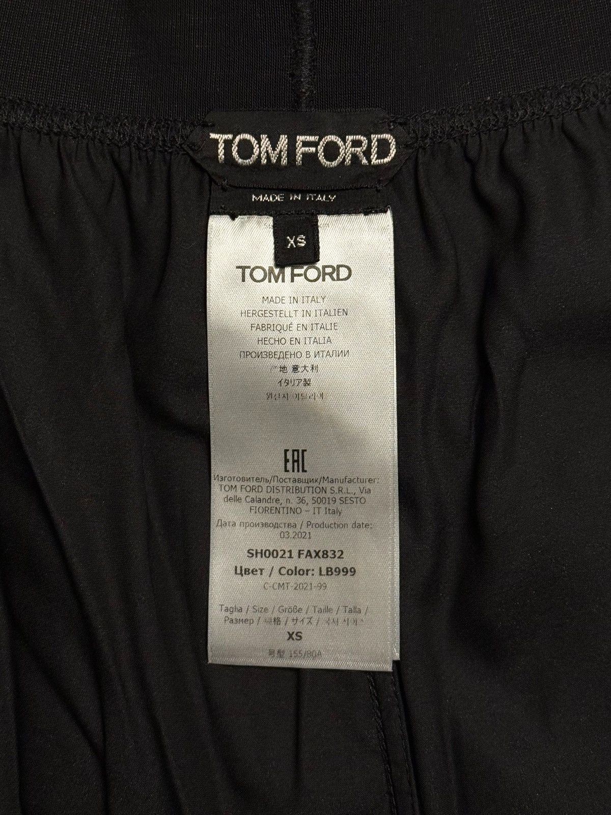 Tom Ford Tom Ford logo silk boxers Size 24" / US 00 / IT 34 - 5 Thumbnail
