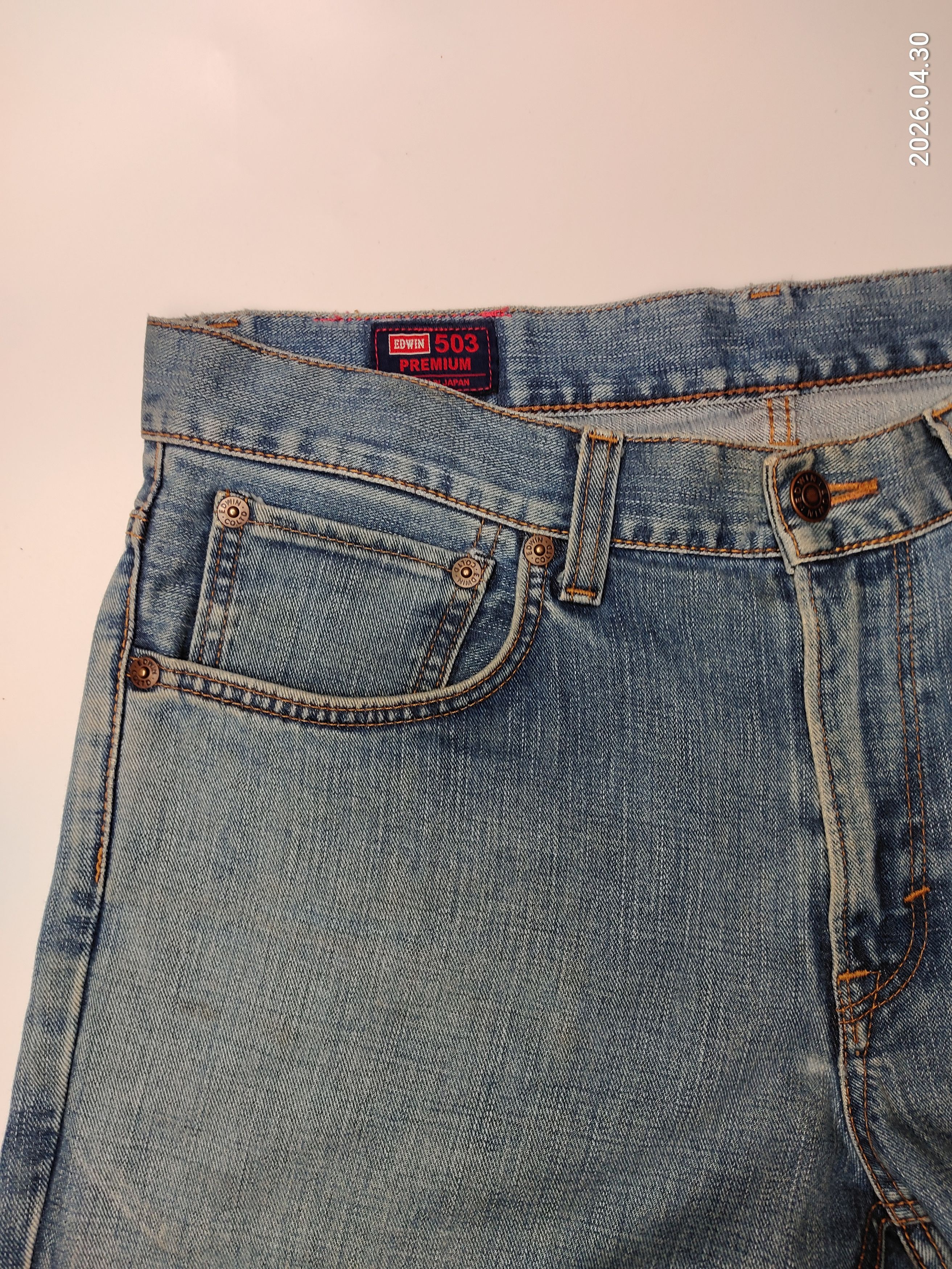 Edwin edwin 503 premium Japan jeans Size US 36 / EU 52 - 4 Thumbnail