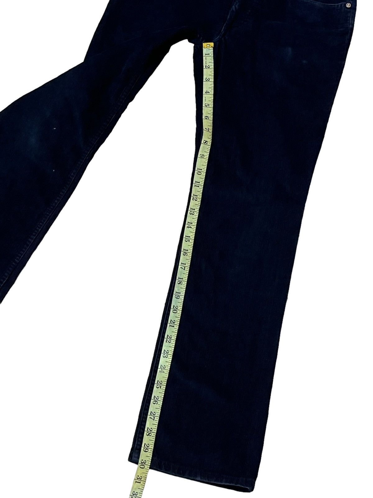 A.P.C. A.P.C RUE DE FLEURUS CORDUROY SUPER BLACK JEANS Size US 29 - 14 Thumbnail