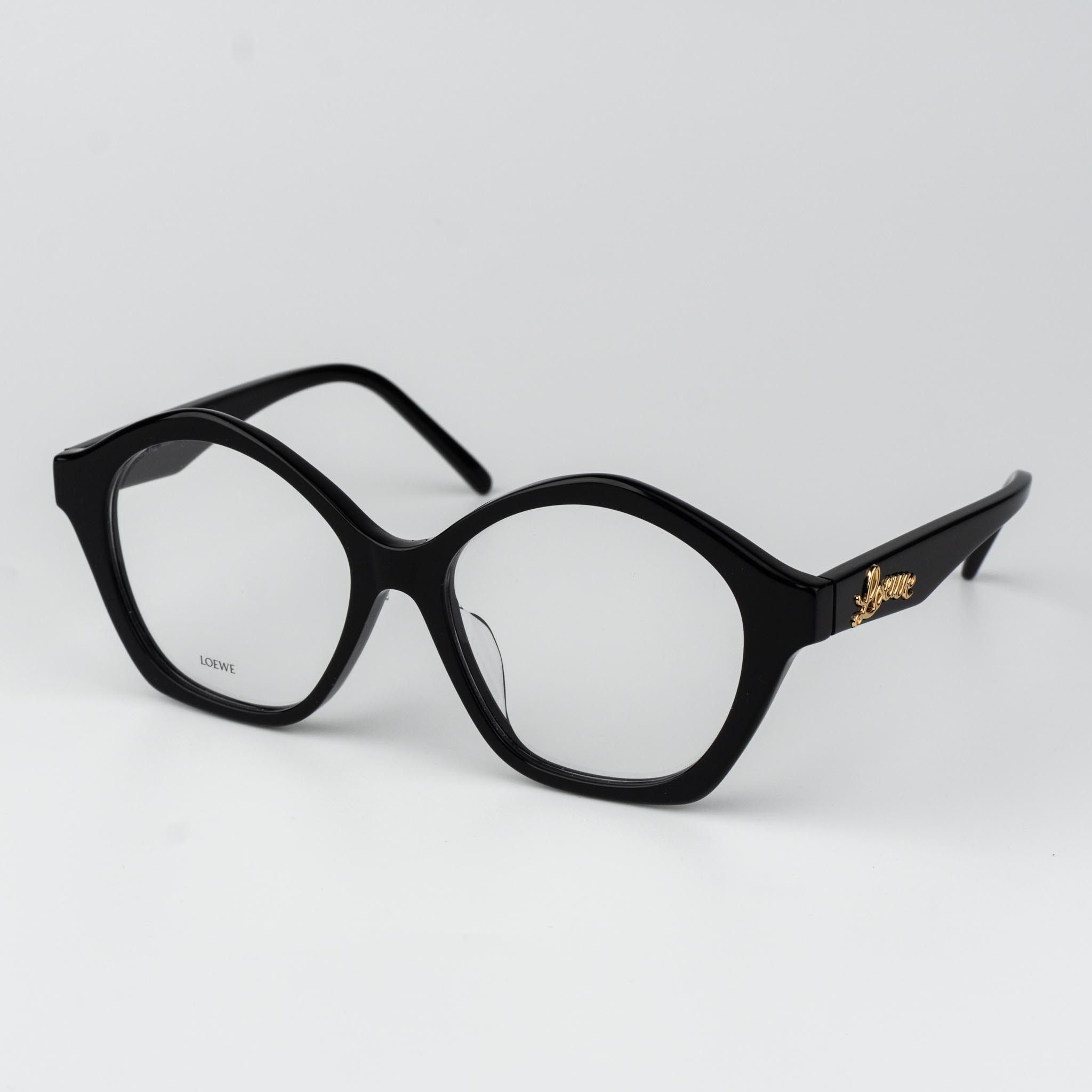 Loewe CURVY Women Eyeglasses LW50053F 001 NEW AUTHENTIC