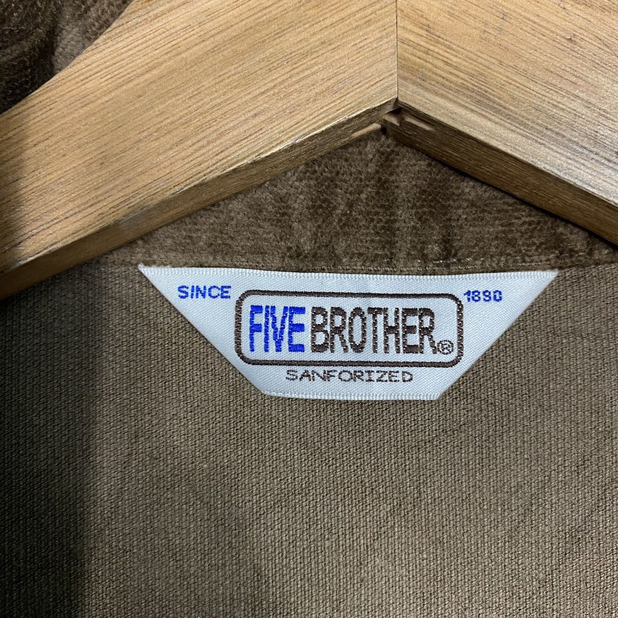 FiveBrother 📌Vintage Bomber Jacket Fivebrother Union Made Size US L / EU 52-54 / 3 - 19 Thumbnail