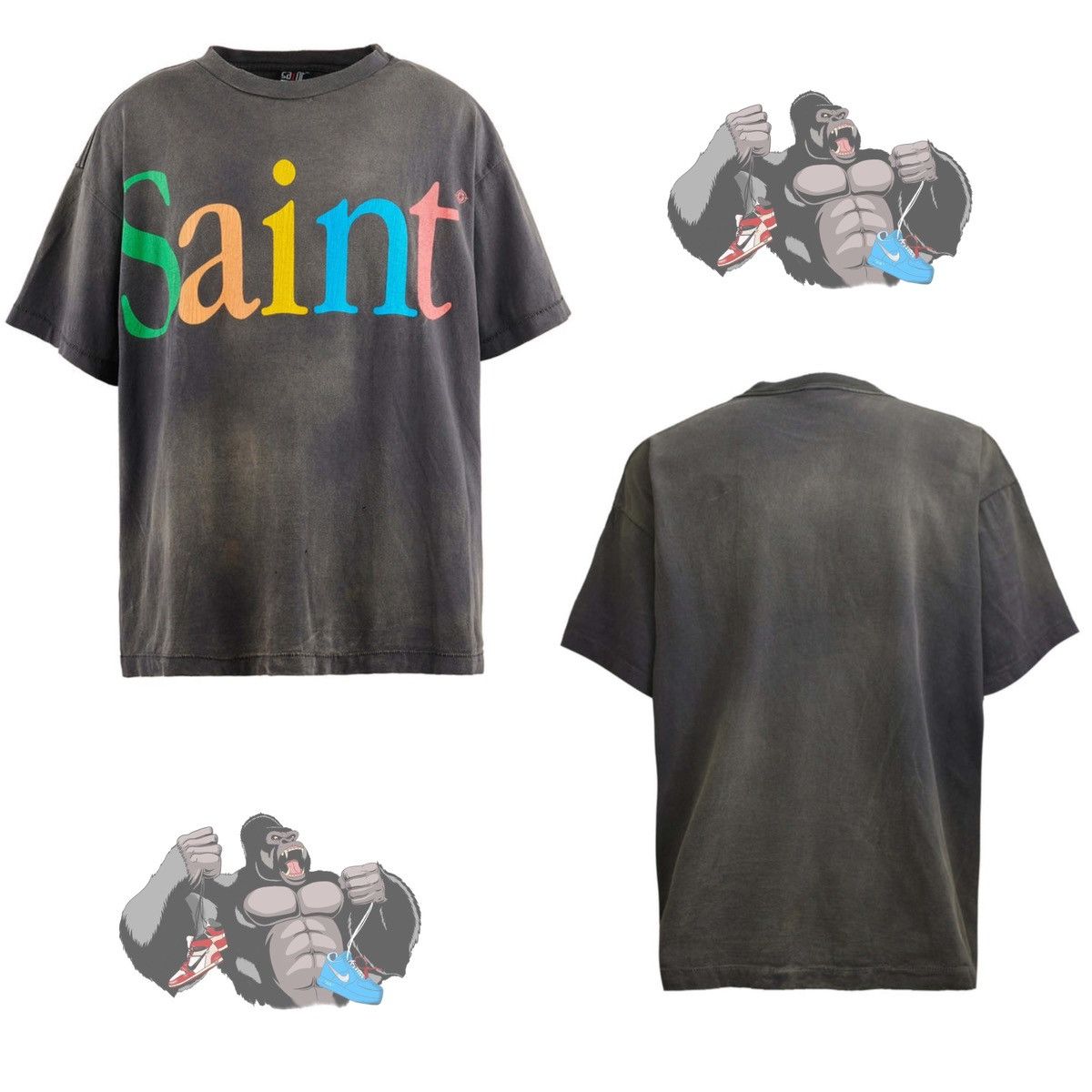 Saint Michael SAINT Mxxxxxx Colorful Saint Tee | Grailed