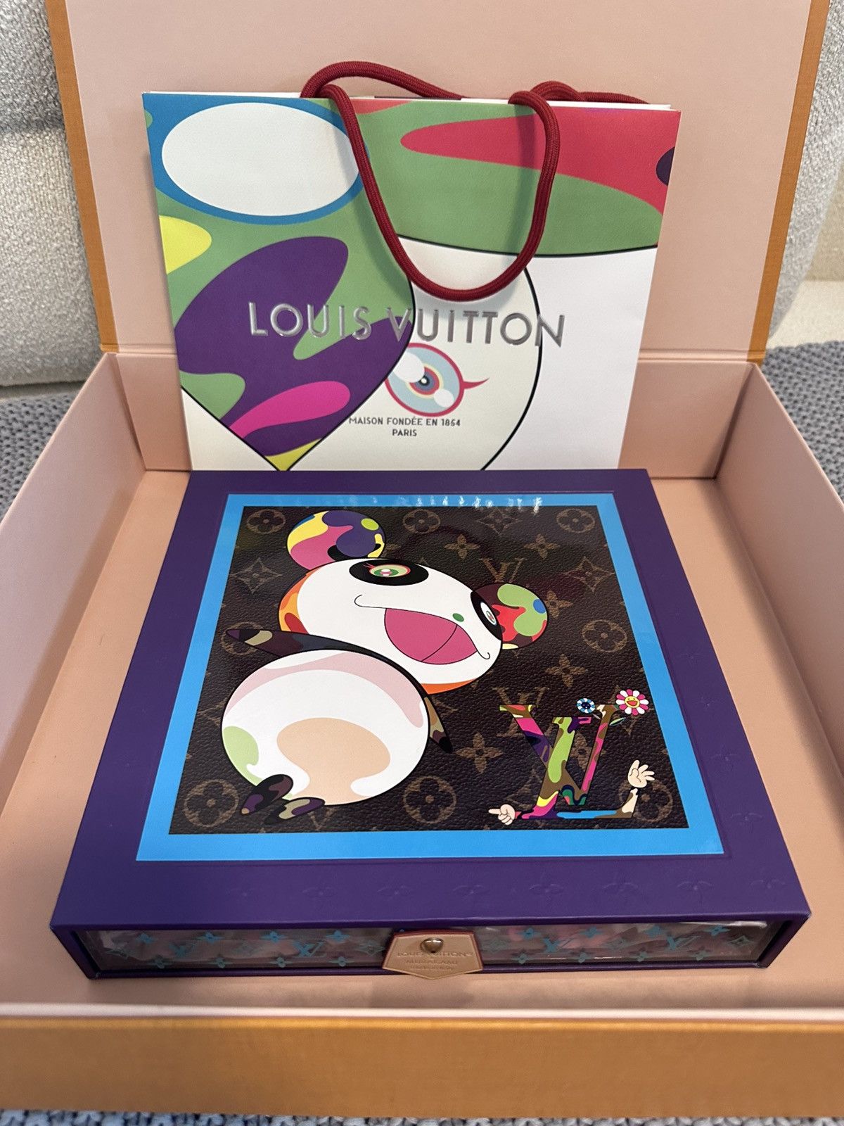 Louis Vuitton × Takashi Murakami LOUIS VUITTON Murakami Takashi GI1323 Panda Puzzle539 pieces Size ONE SIZE - 1 Thumbnail