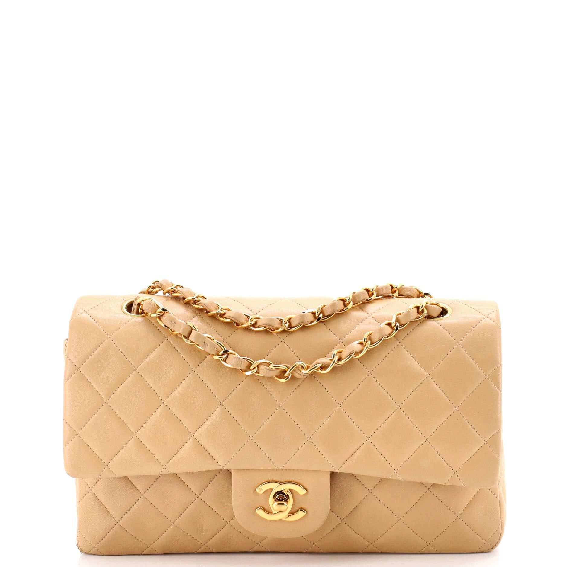 Vintage Classic Double Flap Bag