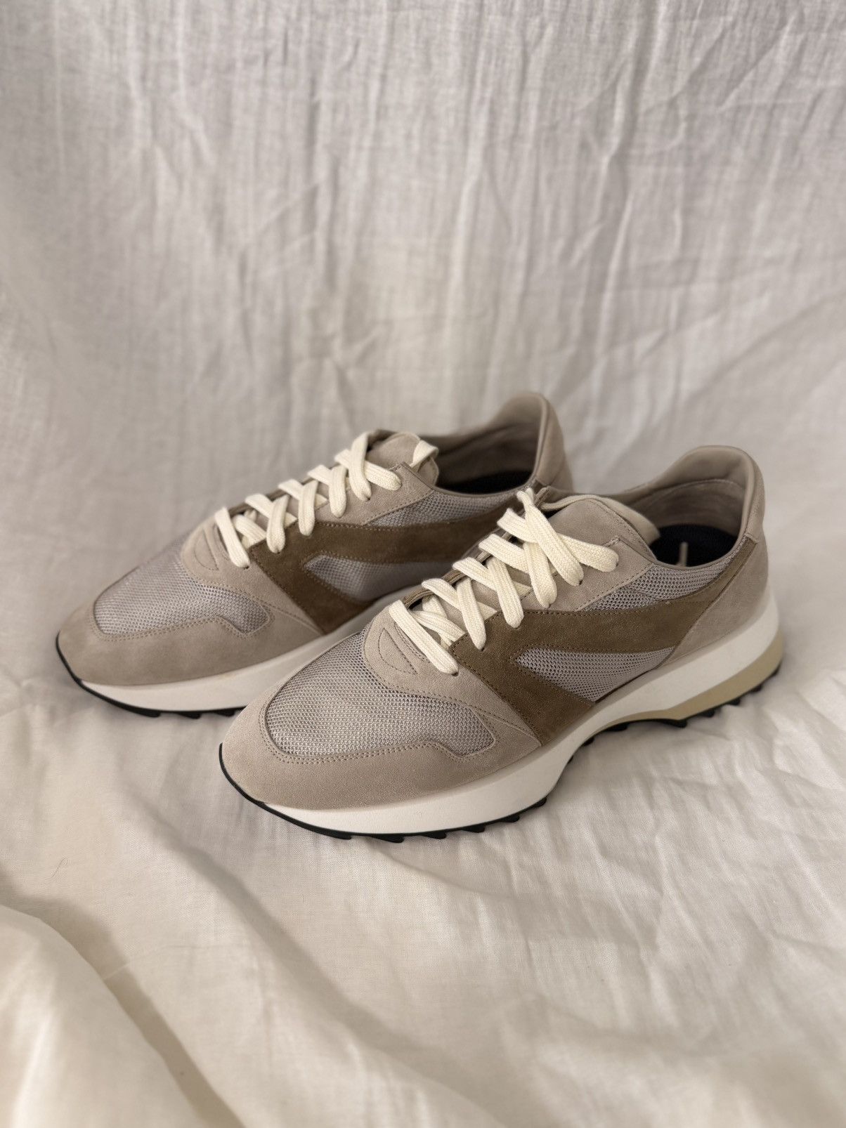 Fear of God Fear of God Beige Brown Athletic Sneakers Size US 10 / EU 43 - 2 Thumbnail