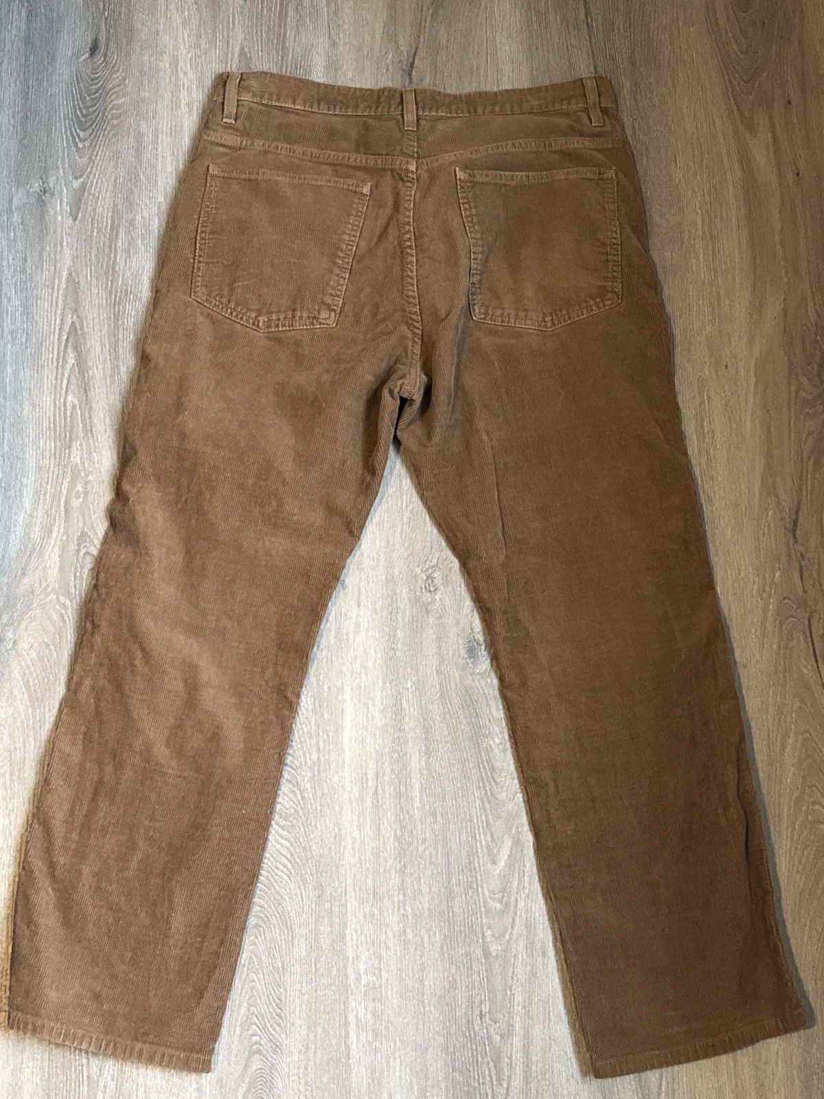 Uniqlo Uniqlo Brown Corduroy Pants Size 32 Minimal Streetwear Size US 32 / EU 48 - 2 Thumbnail