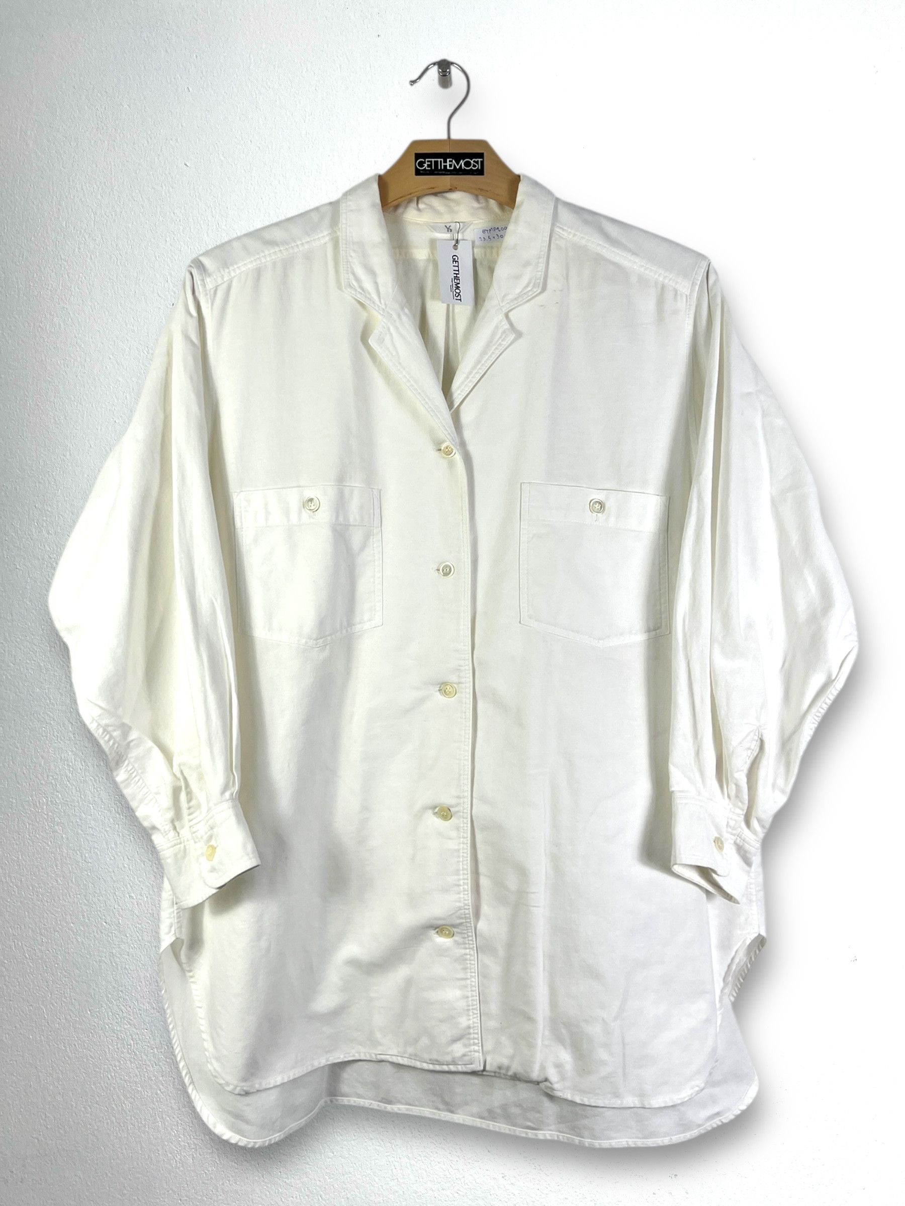 Y's Y's Yohji Yamamoto Button Up Shirt GTMP200 Size US XL / EU 56 / 4 - 1 Thumbnail