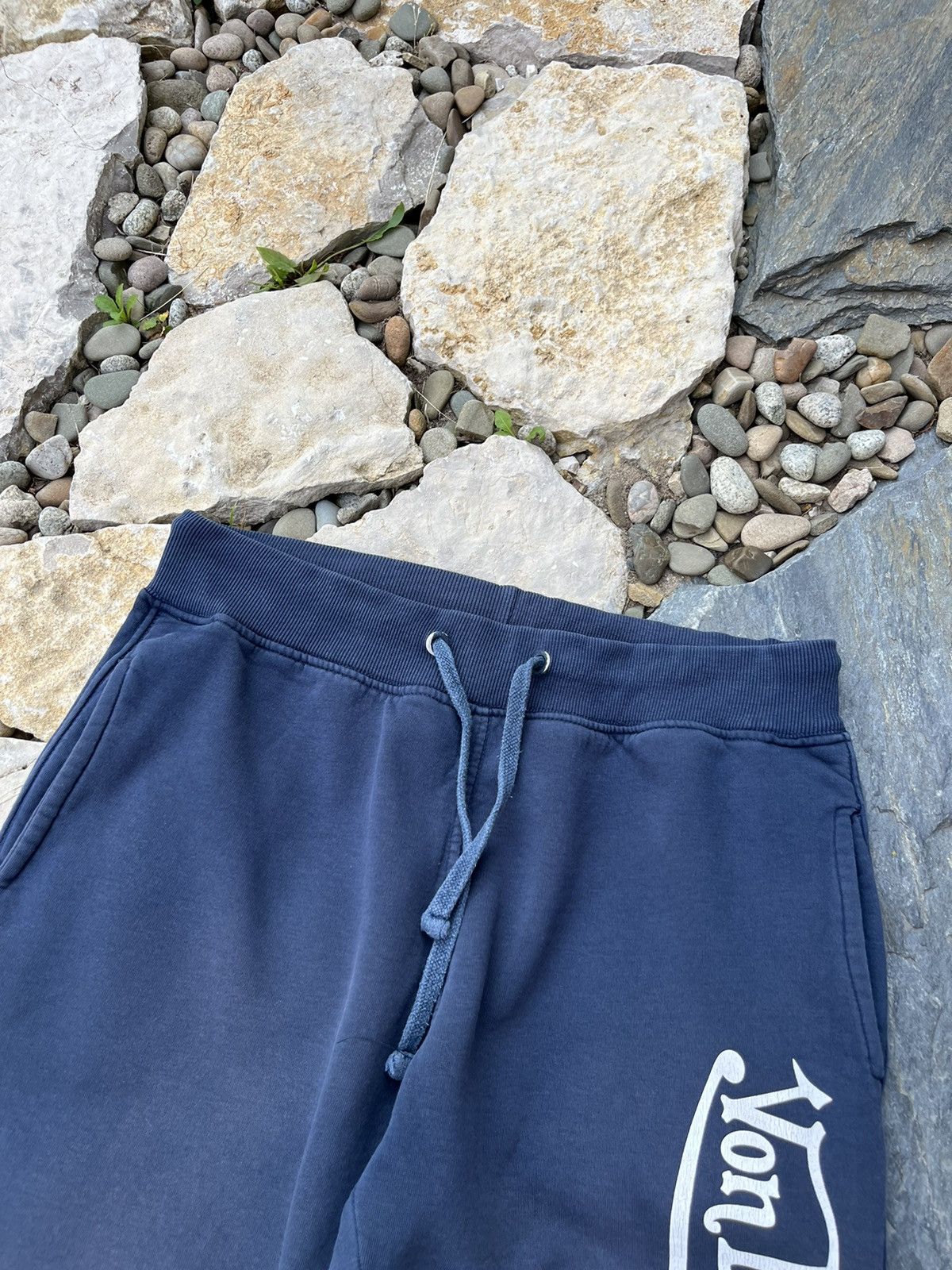Vintage × Von Dutch Vintage Von Dutch y2k logo distressed navy sweatpants Size US 32 / EU 48 - 7 Thumbnail