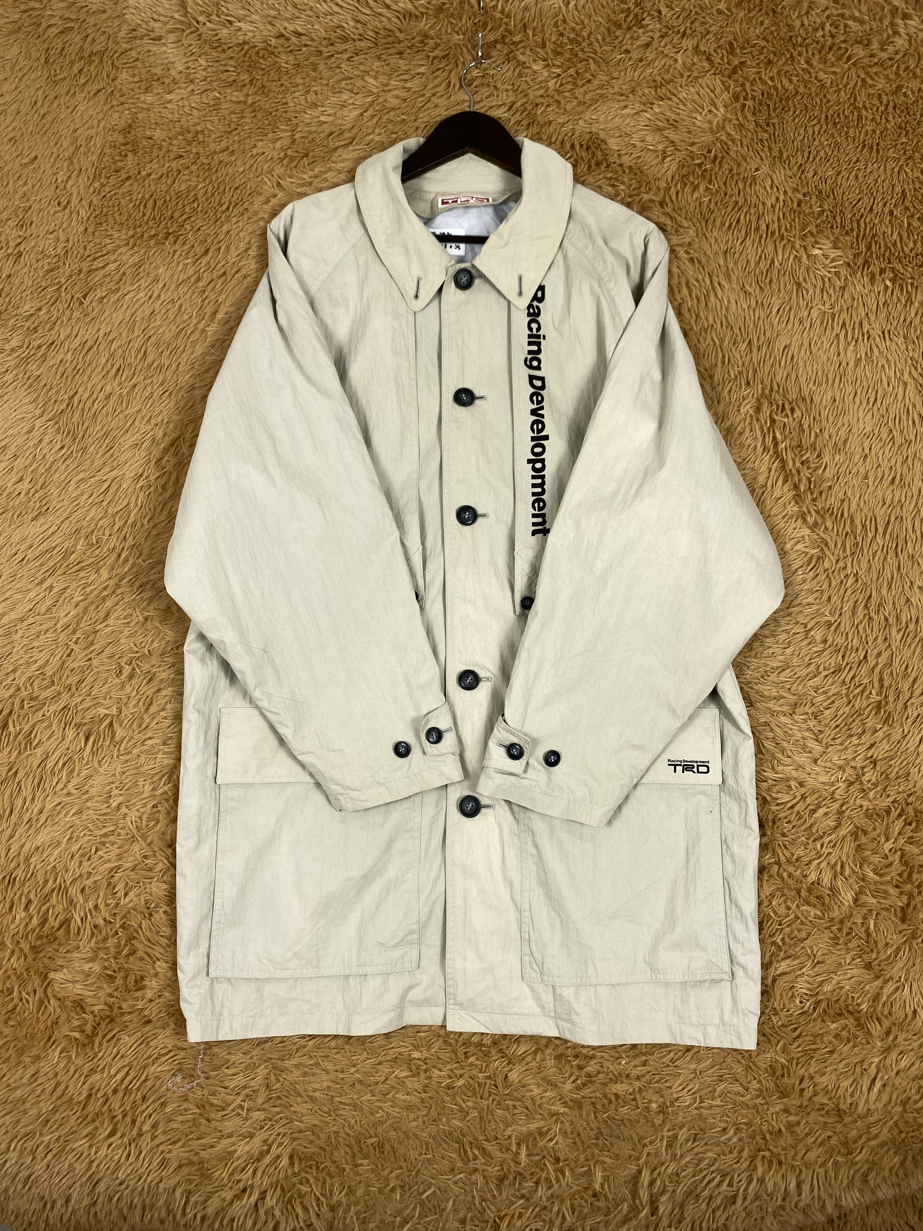 Japanese Brand Vintage Racing Development Toyota Long Jacket PJ2531 Size US L / EU 52-54 / 3 - 4 Thumbnail