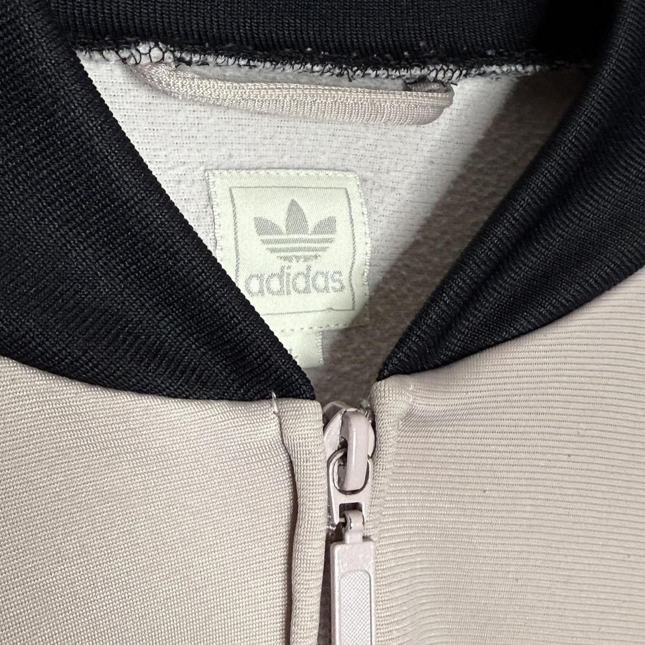 Adidas Adidas Vintage 90 3 Stripes Zip Up Sweatshirt Nylon Size US L / EU 52-54 / 3 - 6 Thumbnail