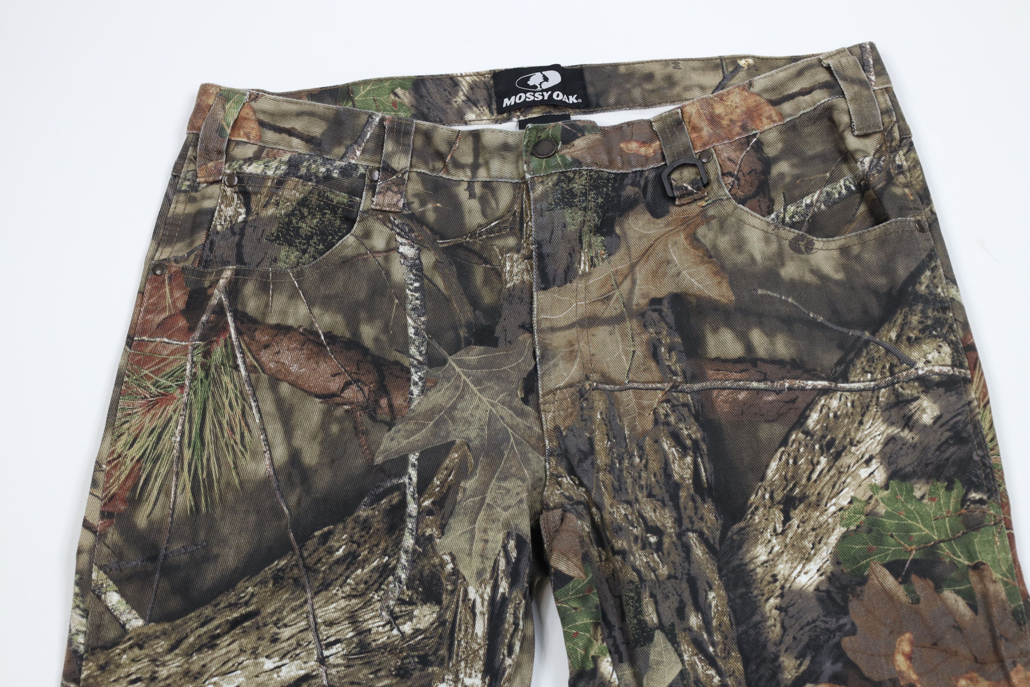 Vintage Vintage Y2K Streetwear Mossy Oak Camouflage Wide Leg Jeans Size US 36 / EU 52 - 2 Thumbnail