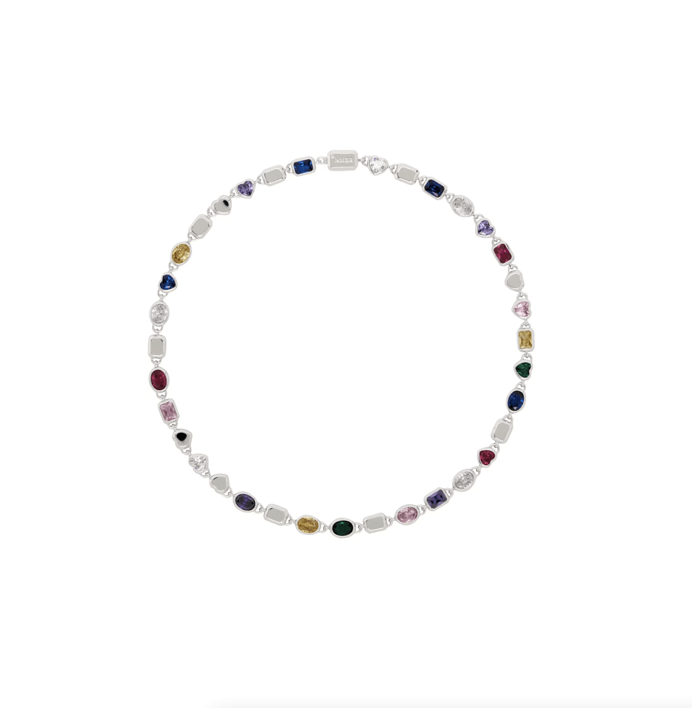 NUMBERING Multicolor #5824 Necklace