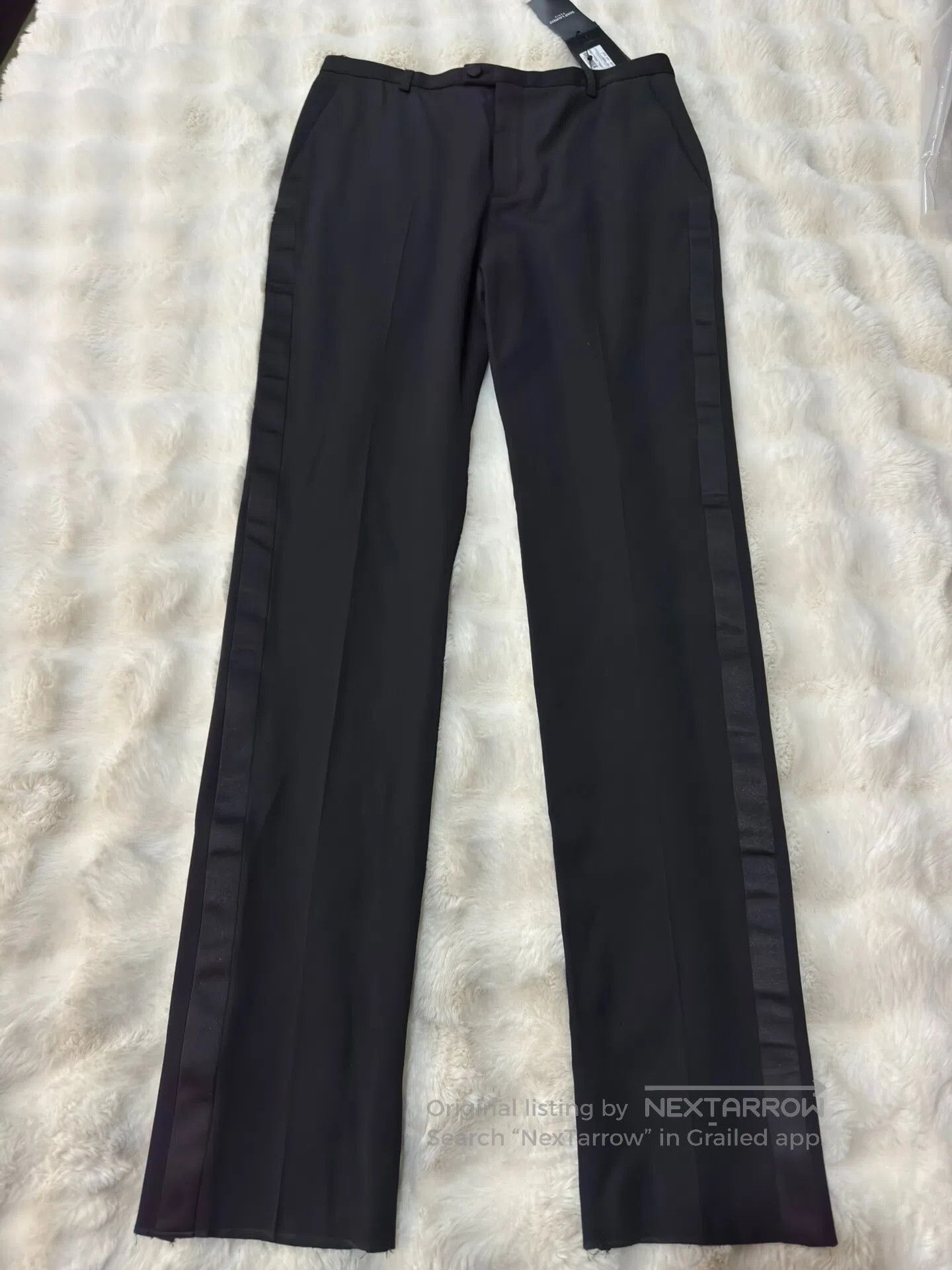 Saint Laurent Paris Saint Laurent Paris Smoking Pants| Size US 32 / EU 48 - 1 Thumbnail